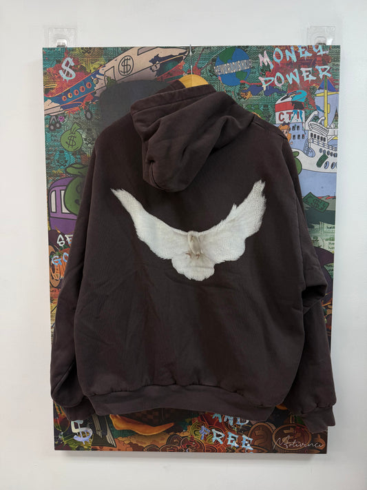 YZY Gap Dove Hoodie (Discolored) Used XL