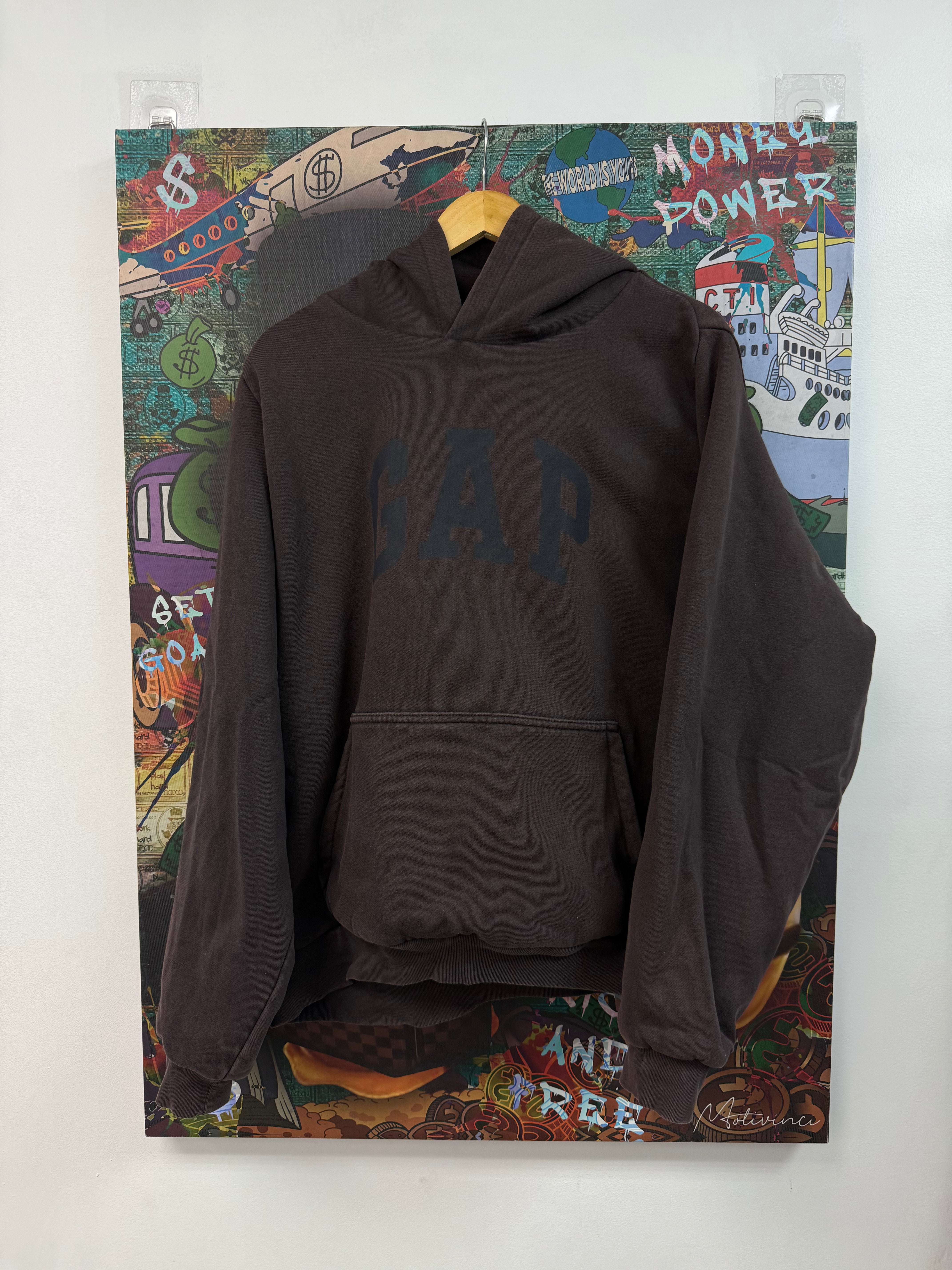 YZY Gap Dove Hoodie (Discolored) Used XL
