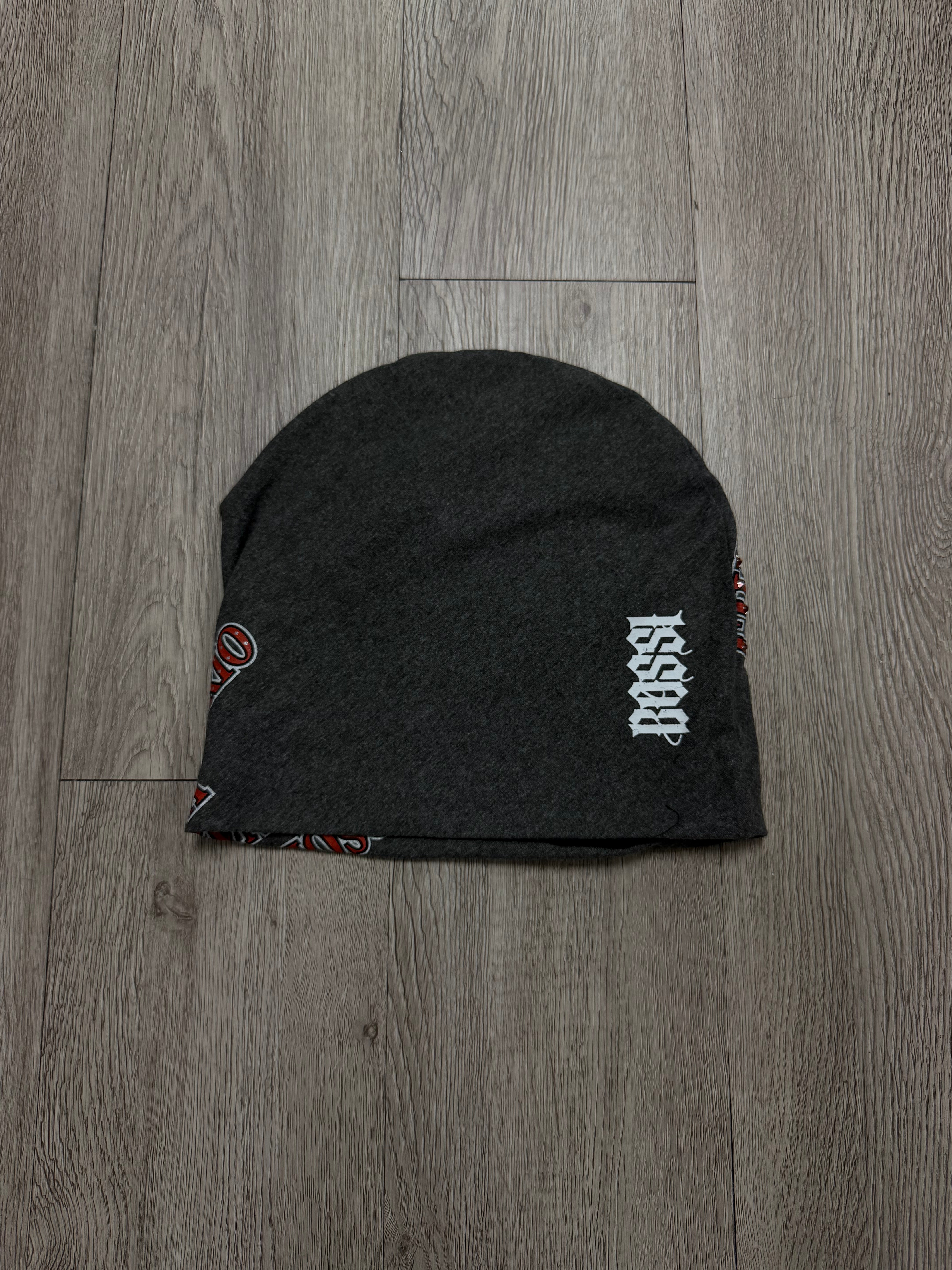 Bossi Grey Thunder Harley Davidson Rhinestone Beanie