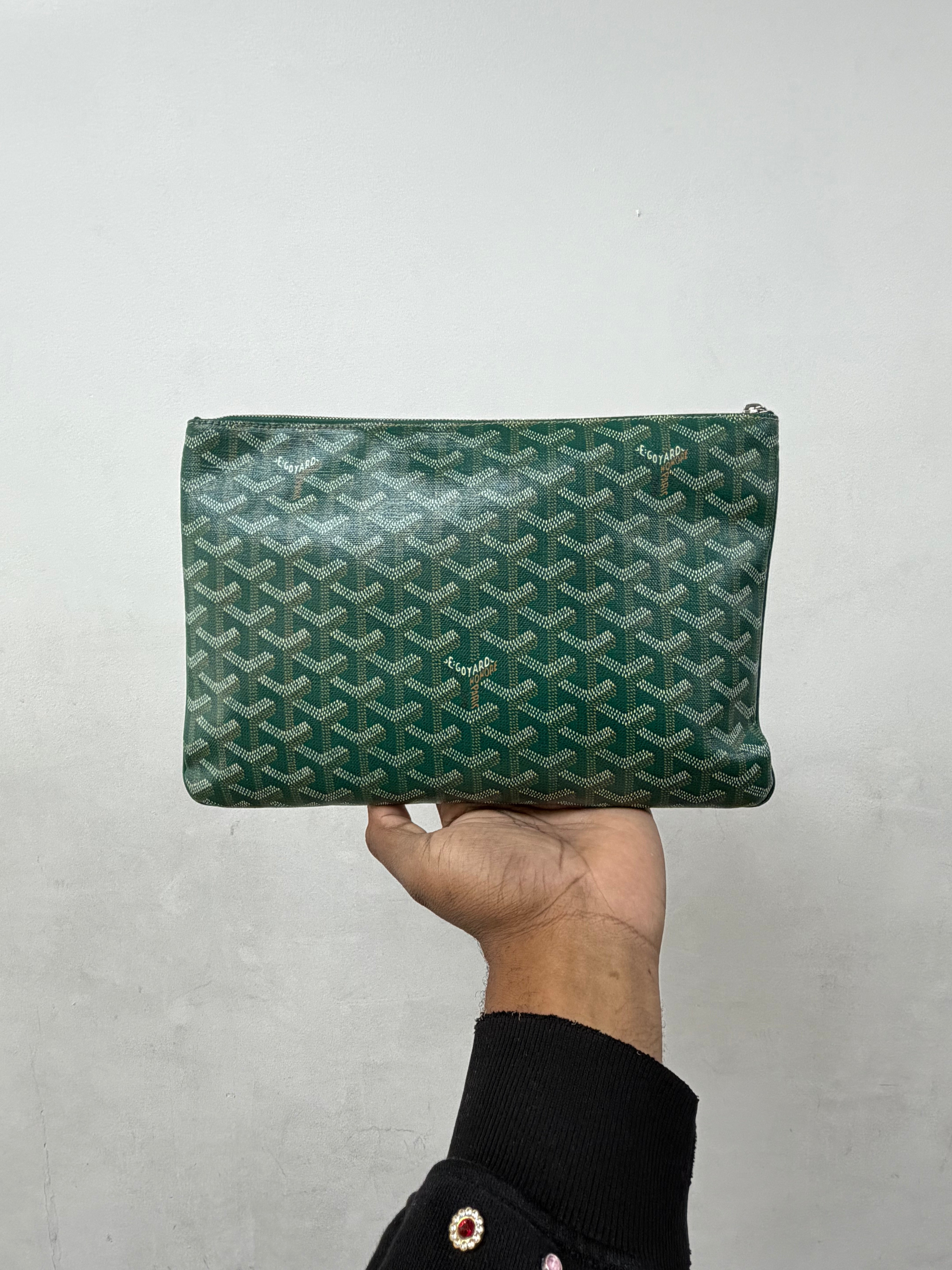 Goyard Green Senat Bag