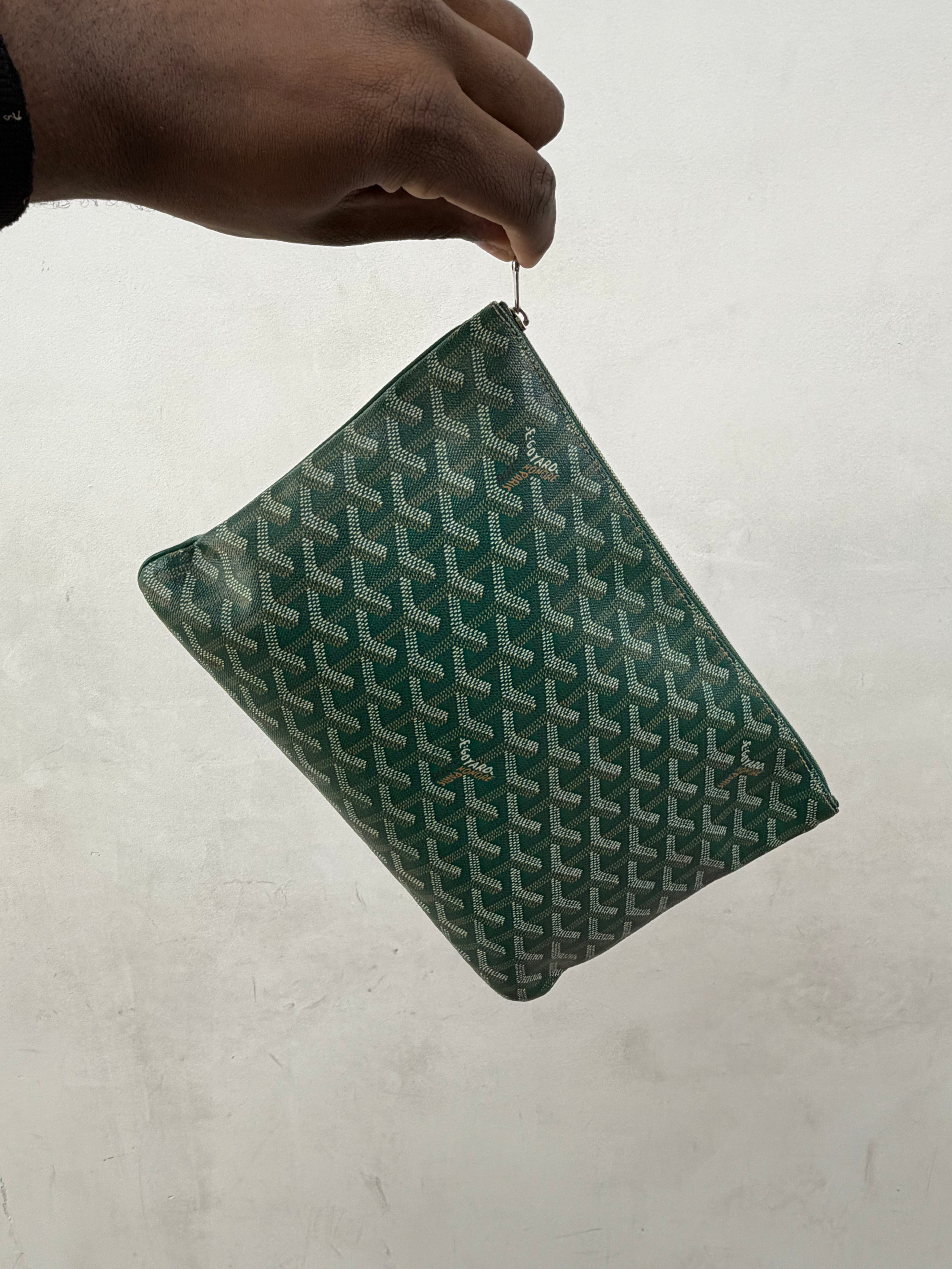 Goyard Green Senat Bag
