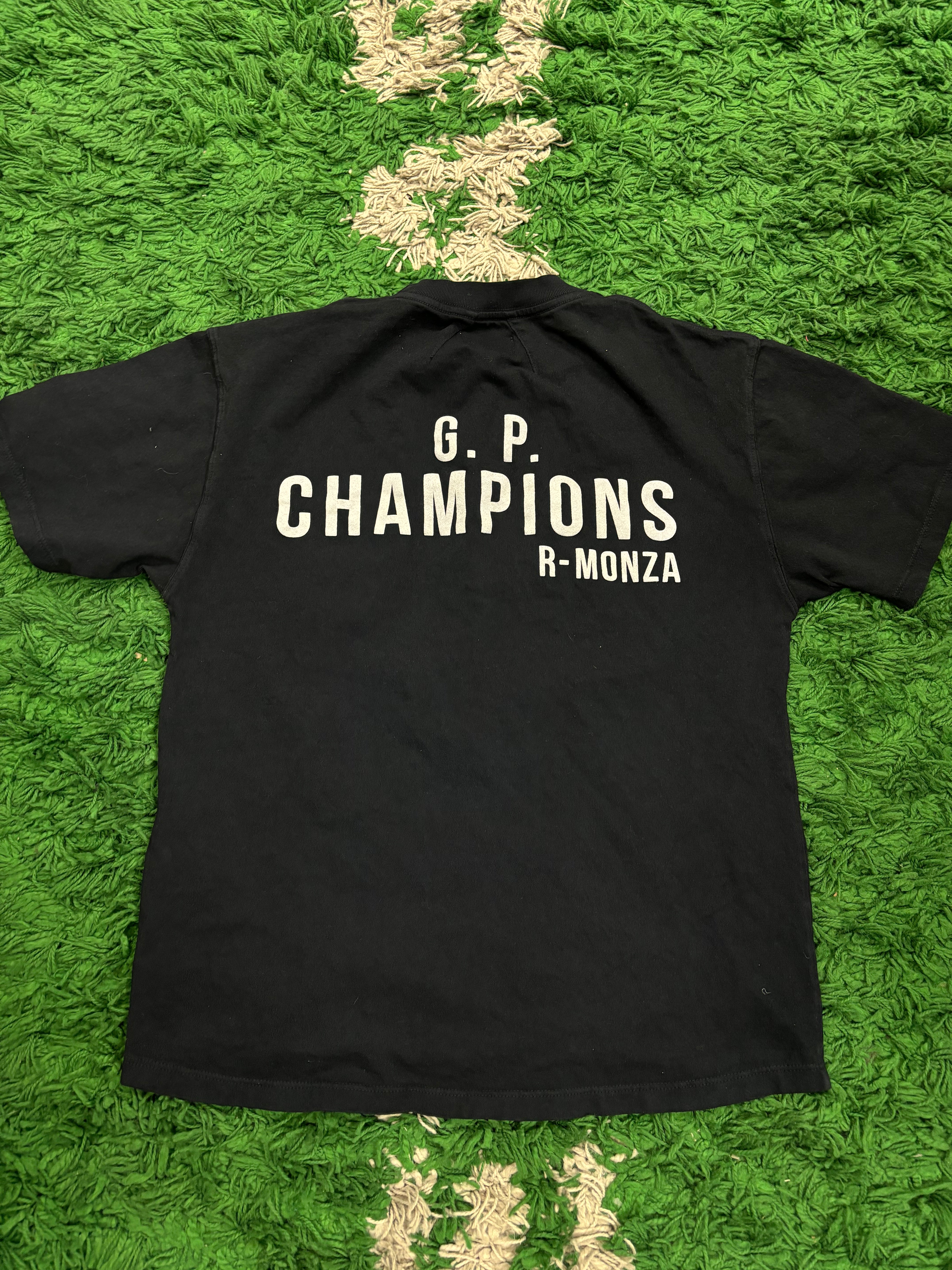 Rhude Script Logo Tee Navy Used XS N/A