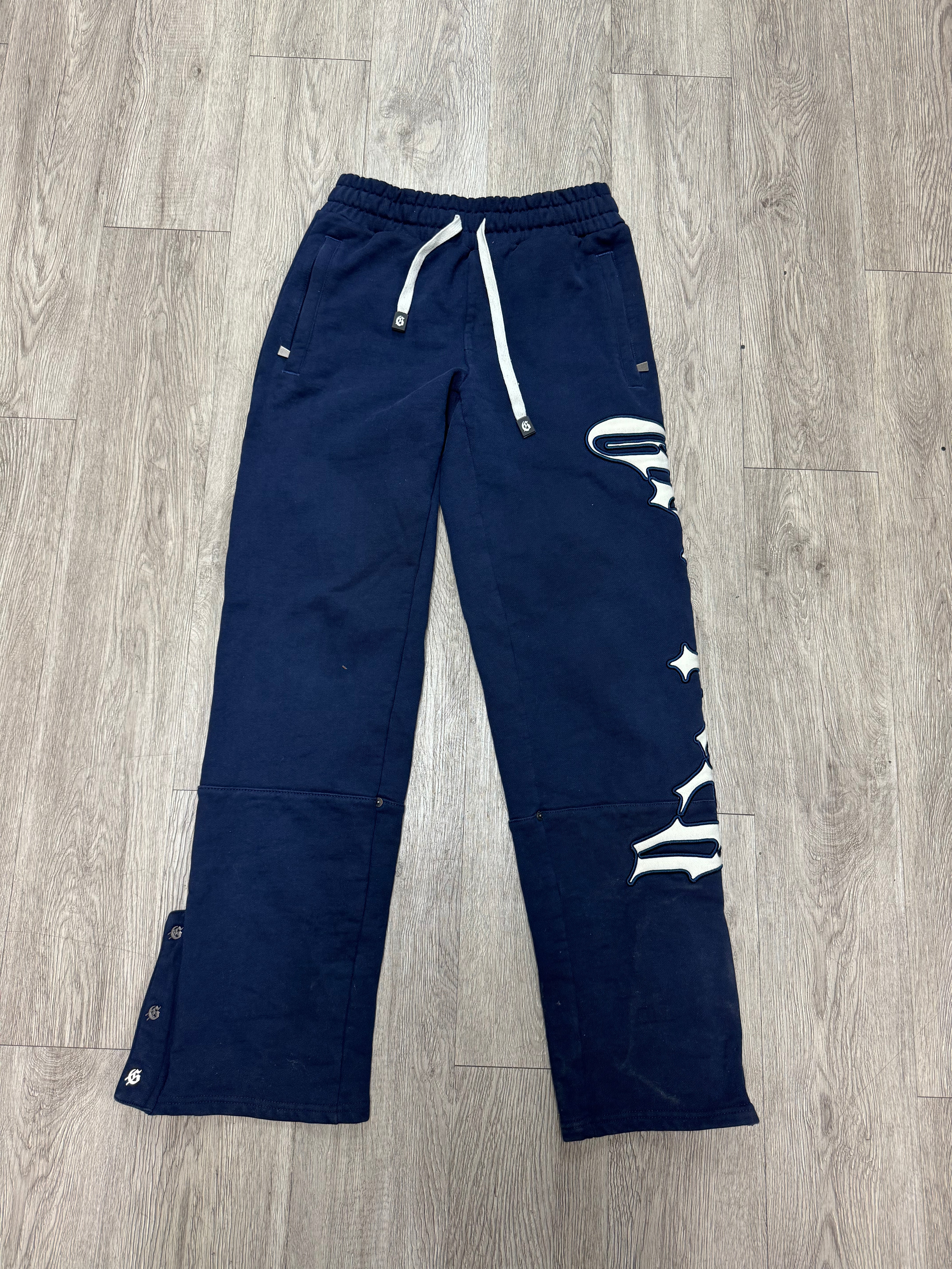 Godspeed Navy White OG Logo Sweats