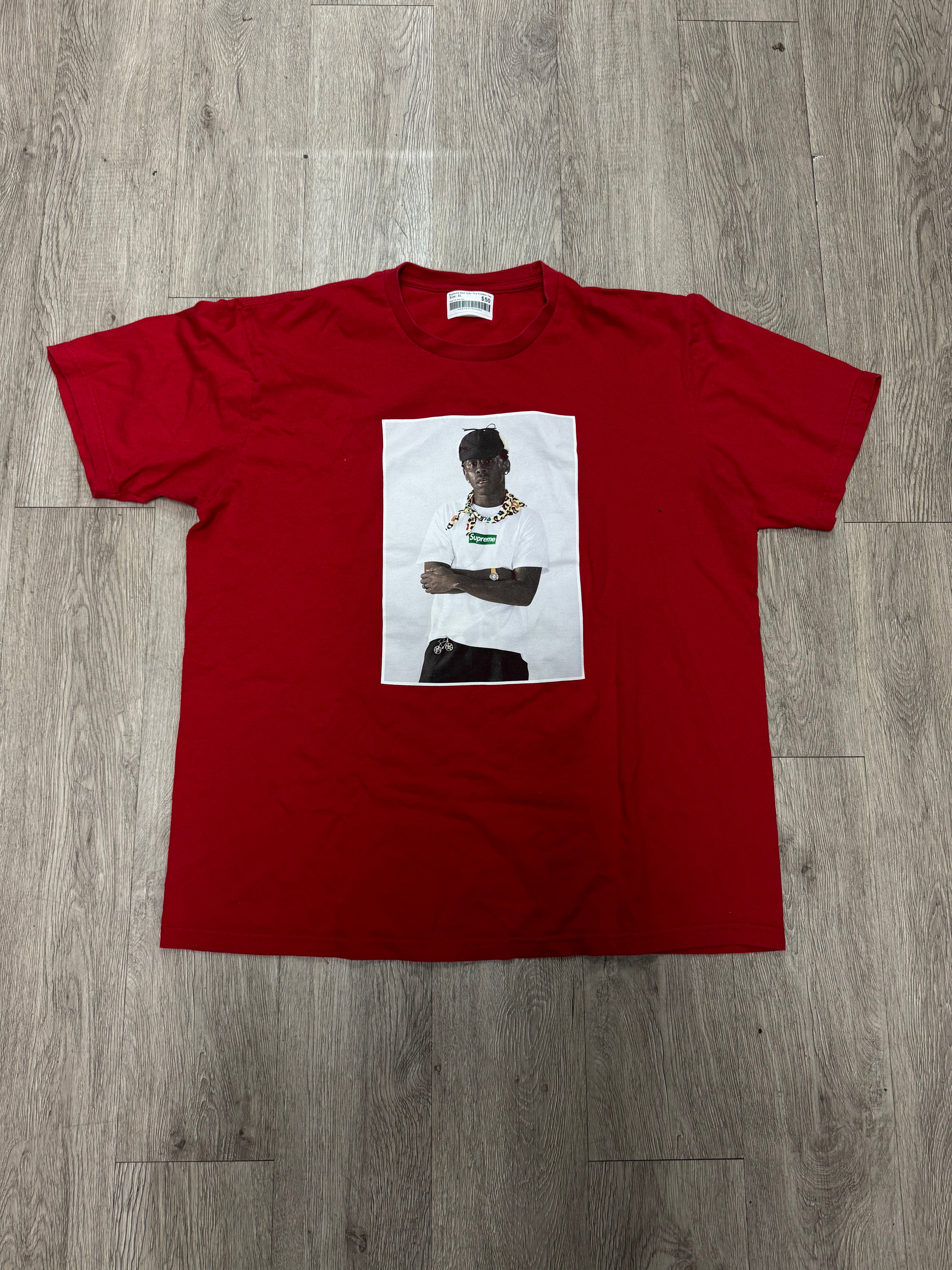 Supreme Red Tyler The Creator Tee