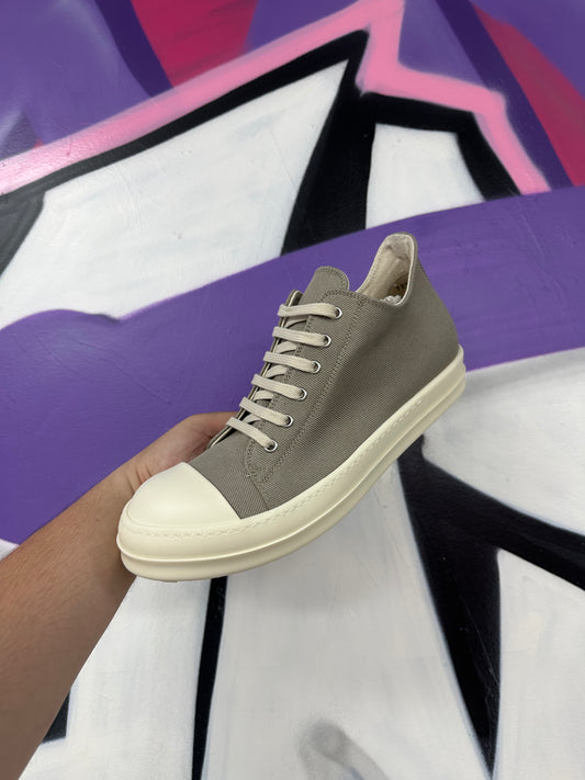 Rick Owens DRKSHDWS Low Top Pearl Milk ((EU 43.5) New With Box