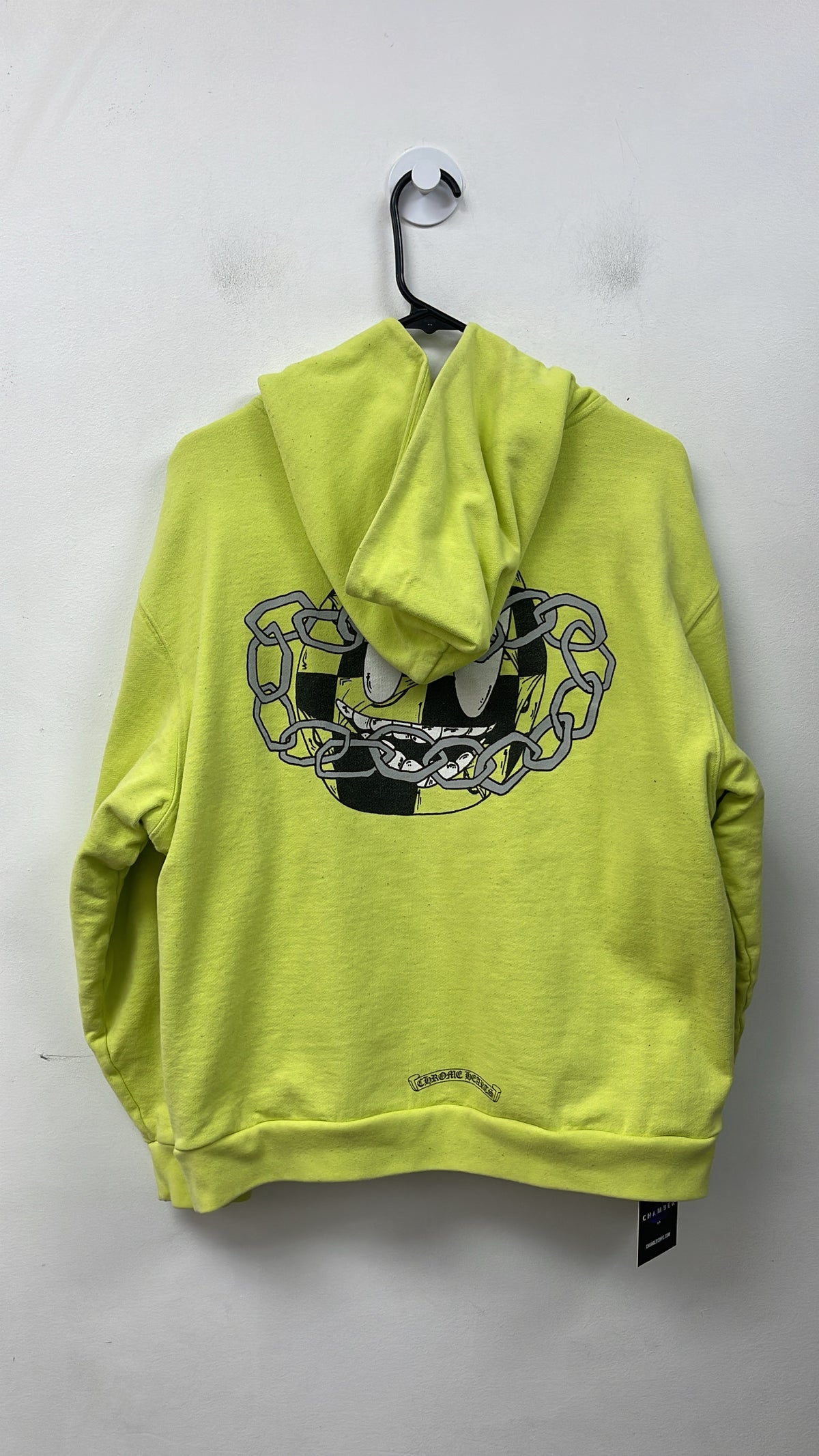 Chrome  Hearts Matty Boy Lime Link Thermal Zip Up