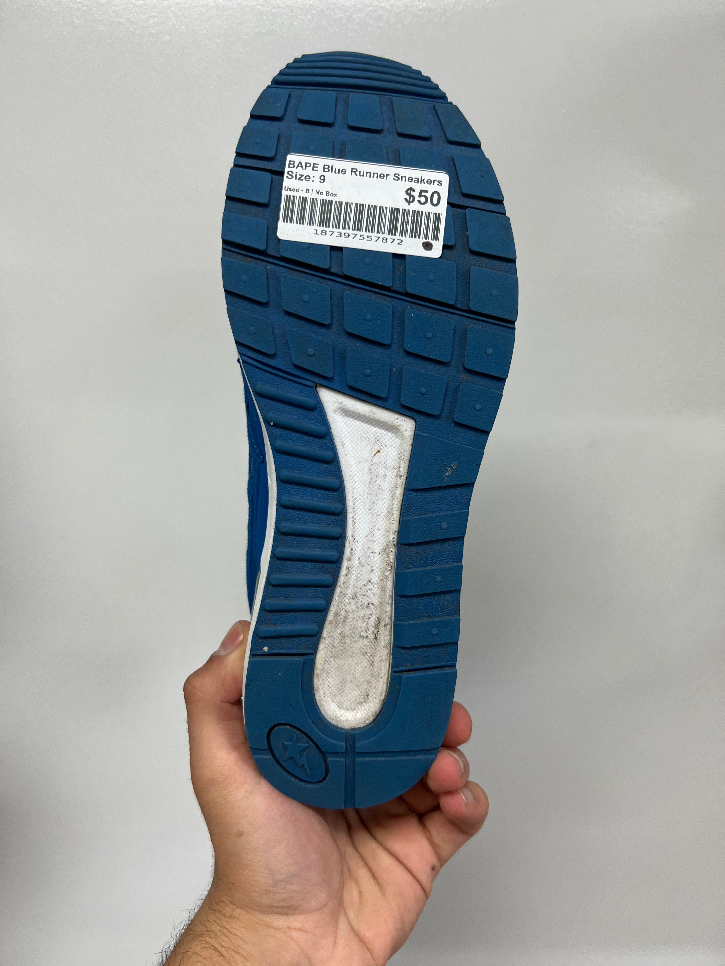 BAPE Blue Runner Sneakers