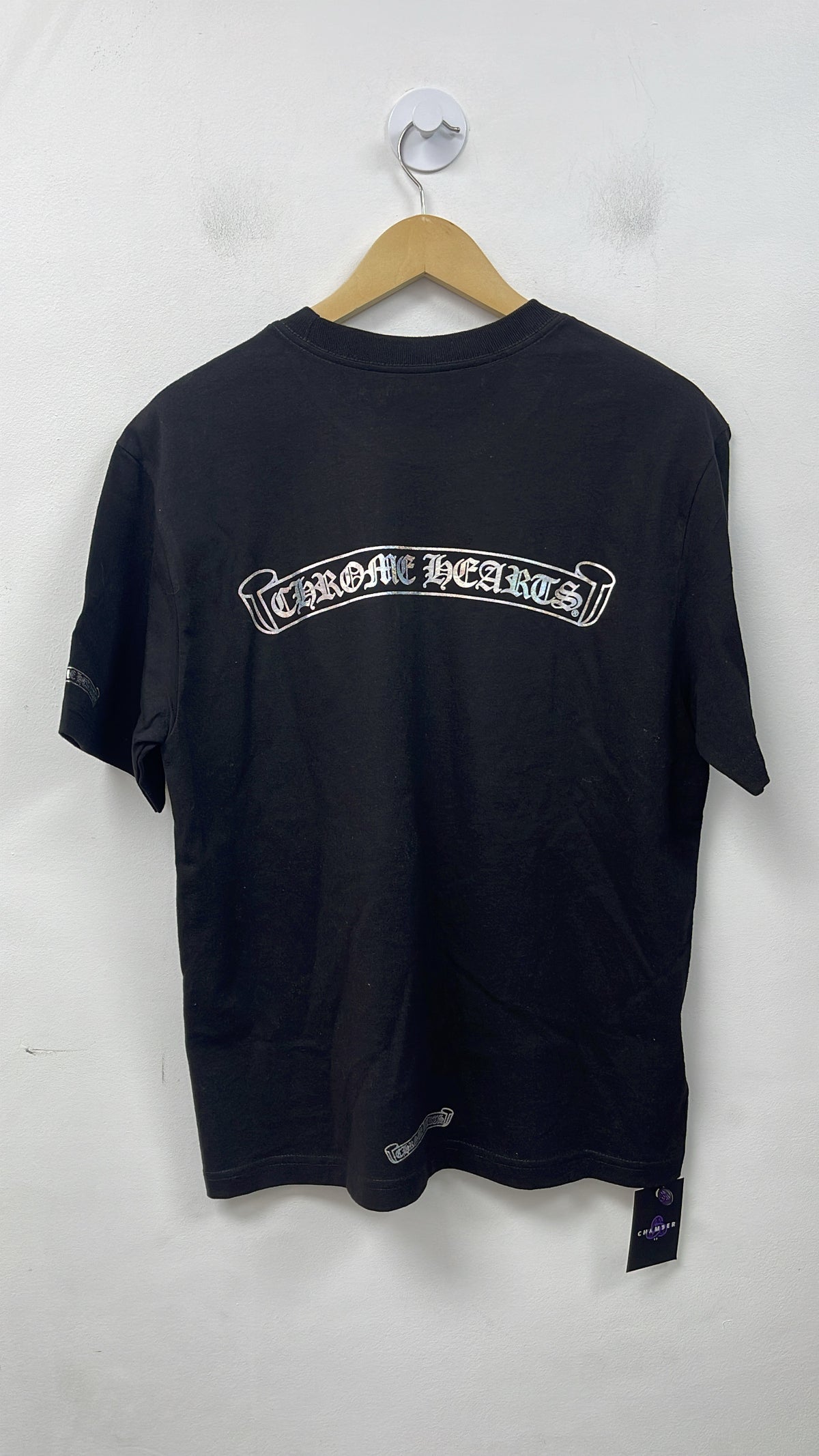 Chrome Hearts Foil Scroll Logo Tee