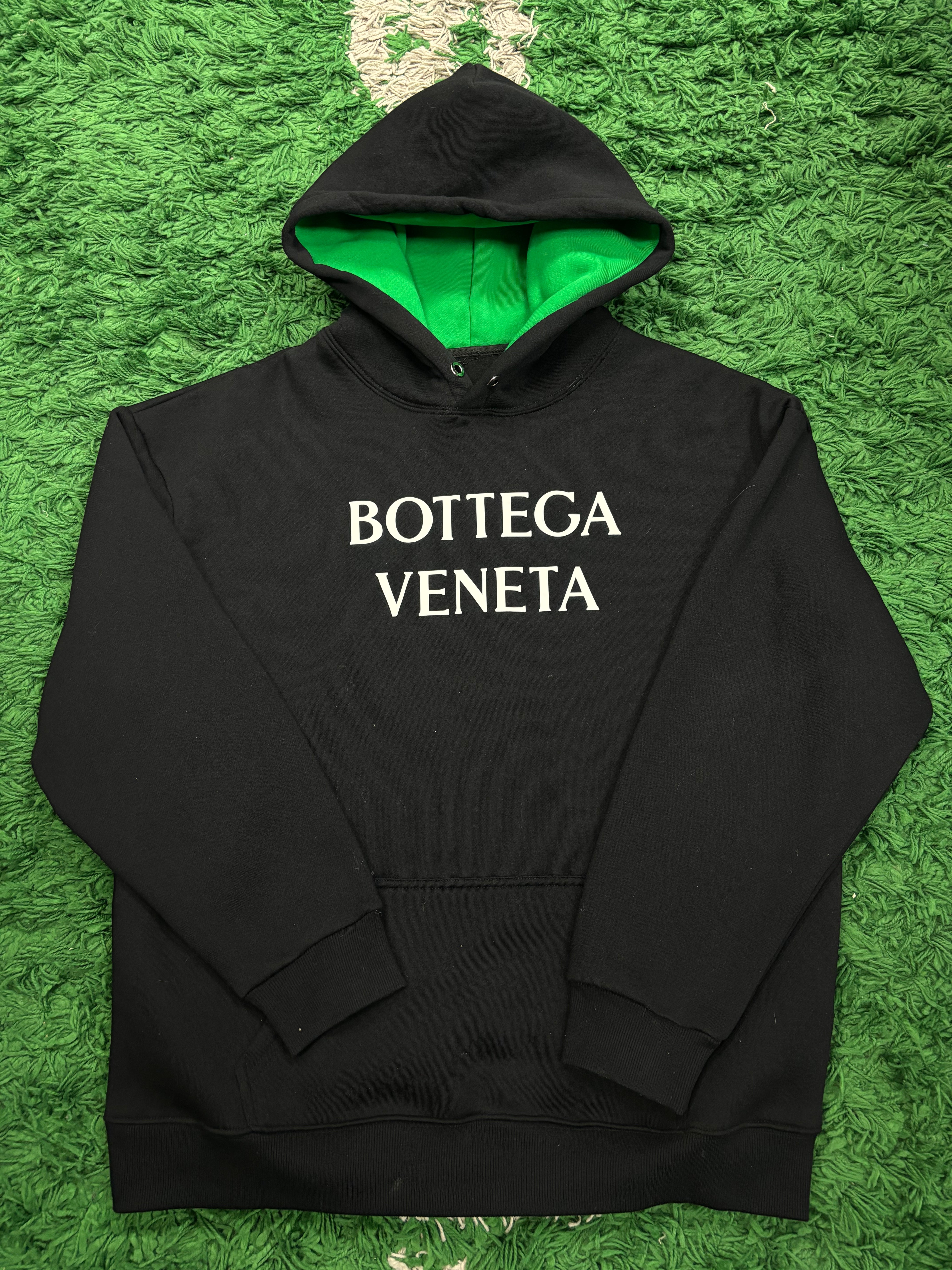 Bottega Veneta Classic Logo Hoodie Black Used XXL N/A