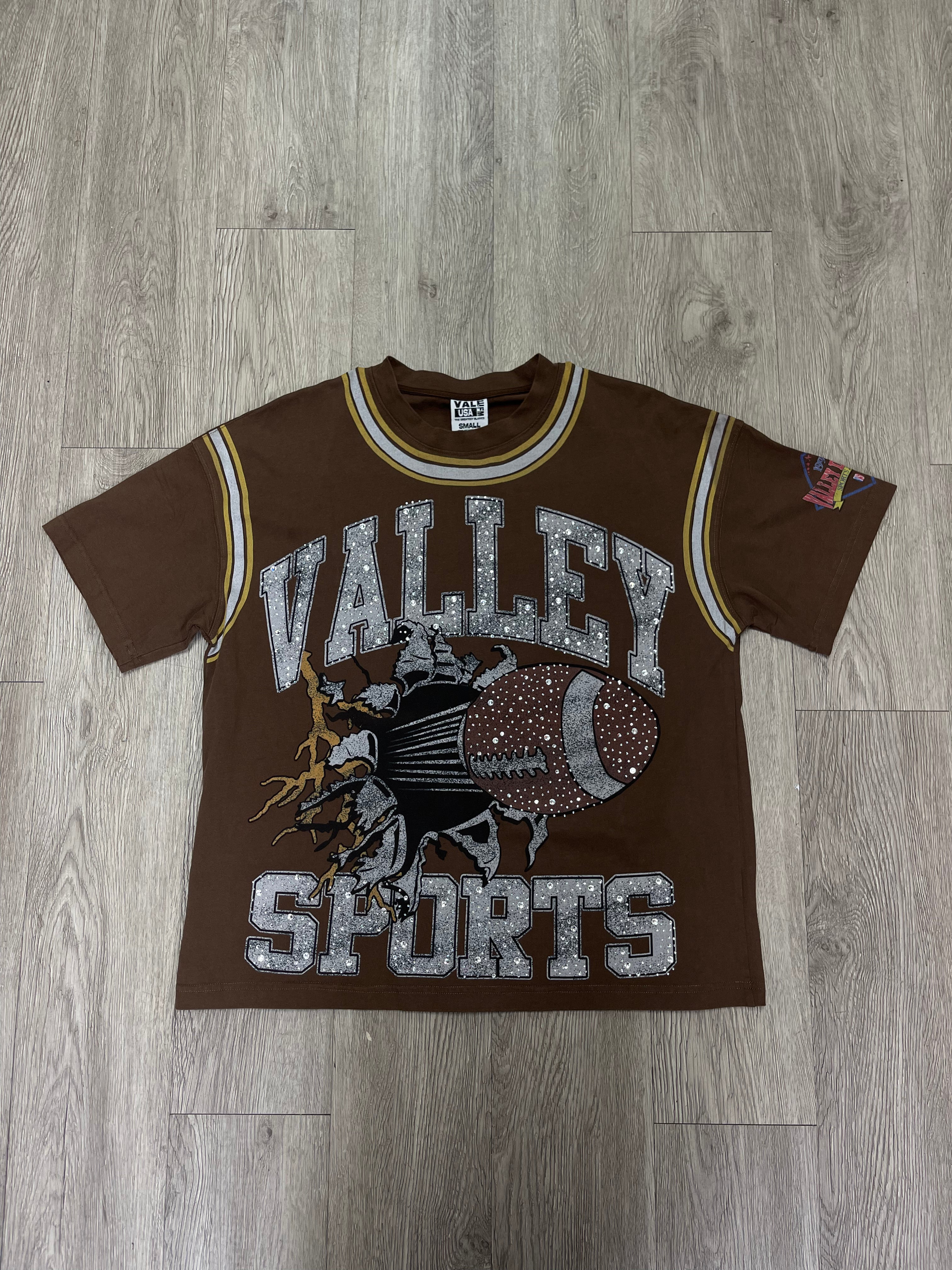 Vale Brown Classic Bling Tee