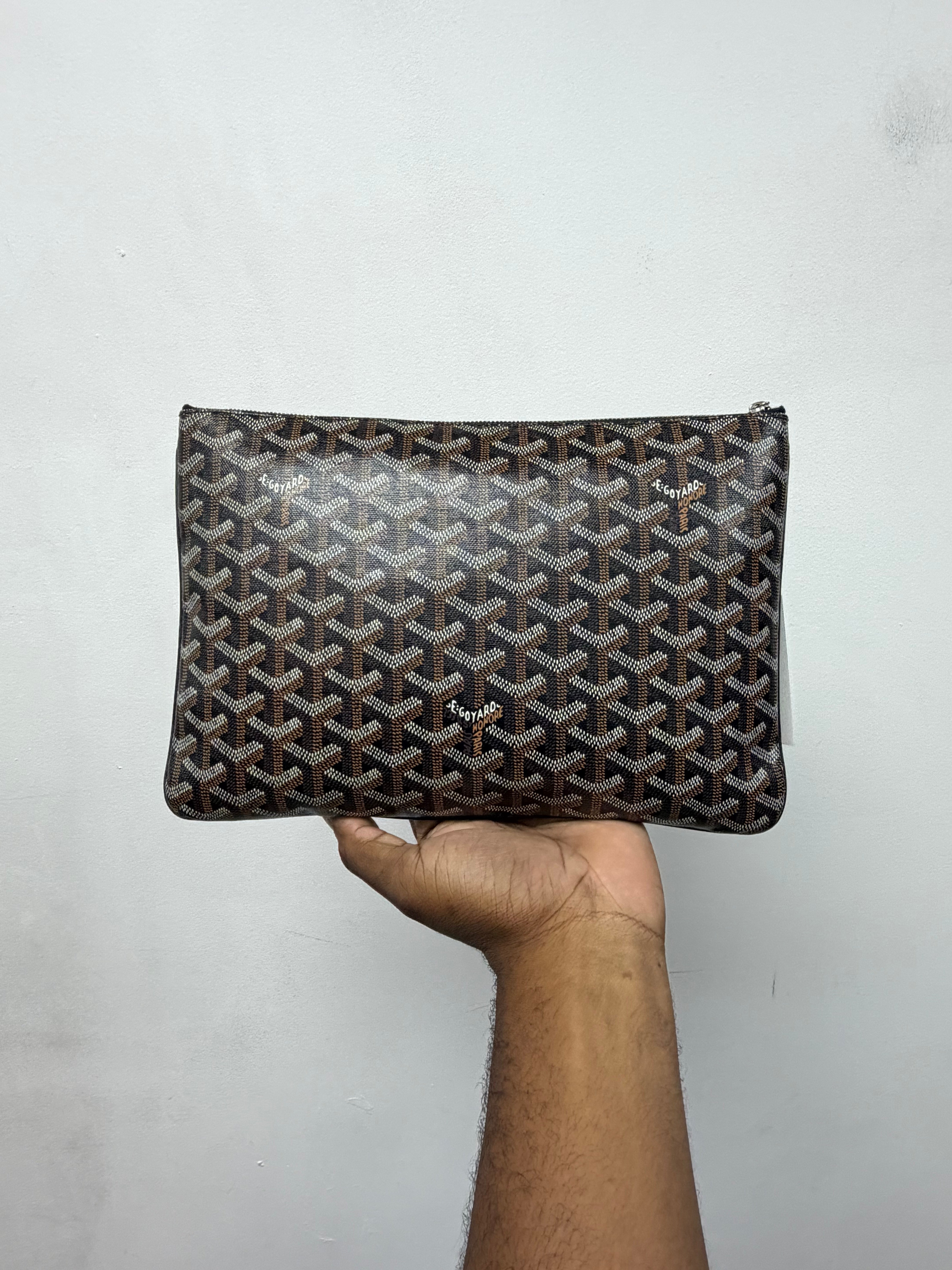 Goyard Tan Senat Bag