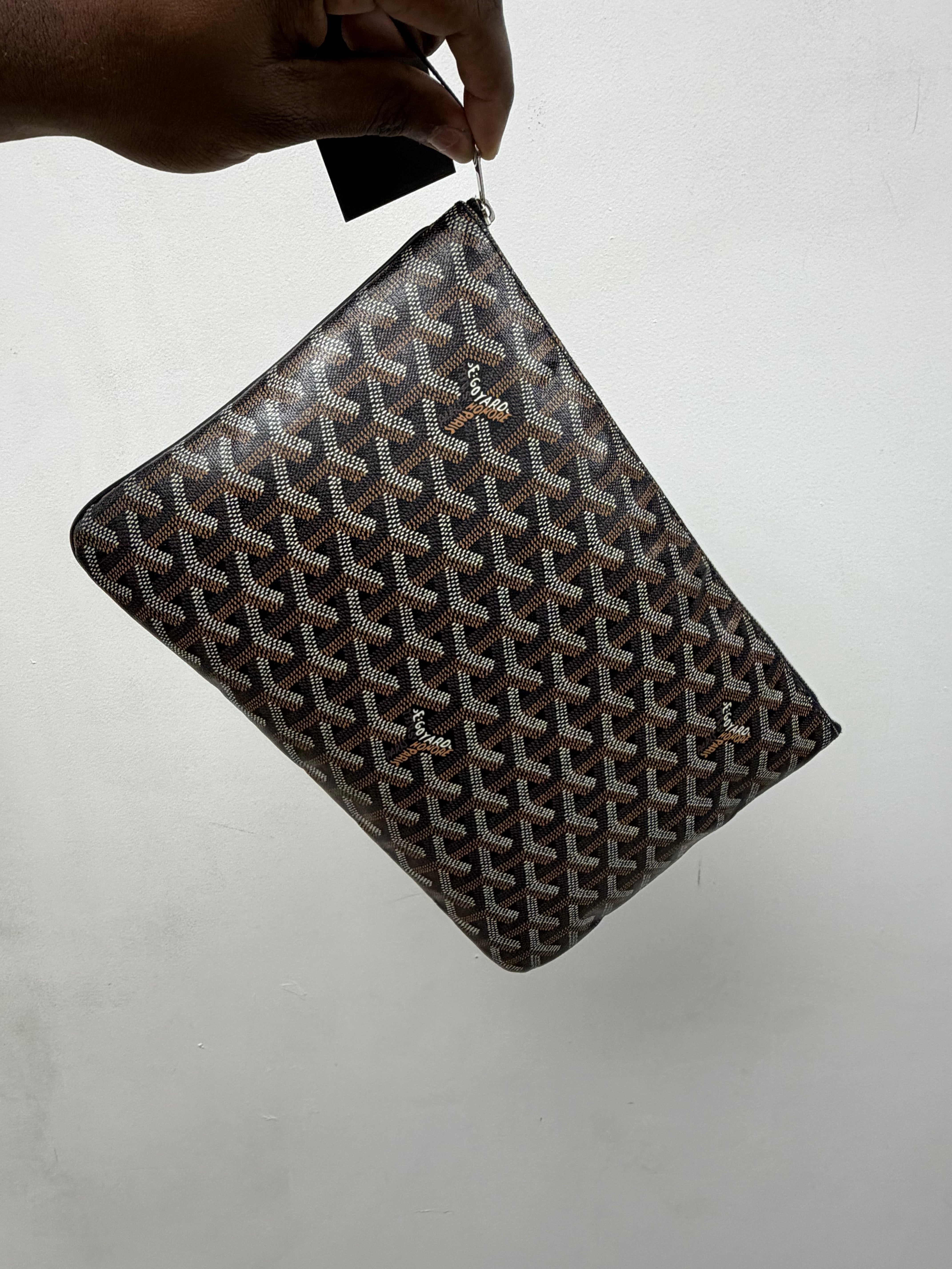 Goyard Tan Senat Bag