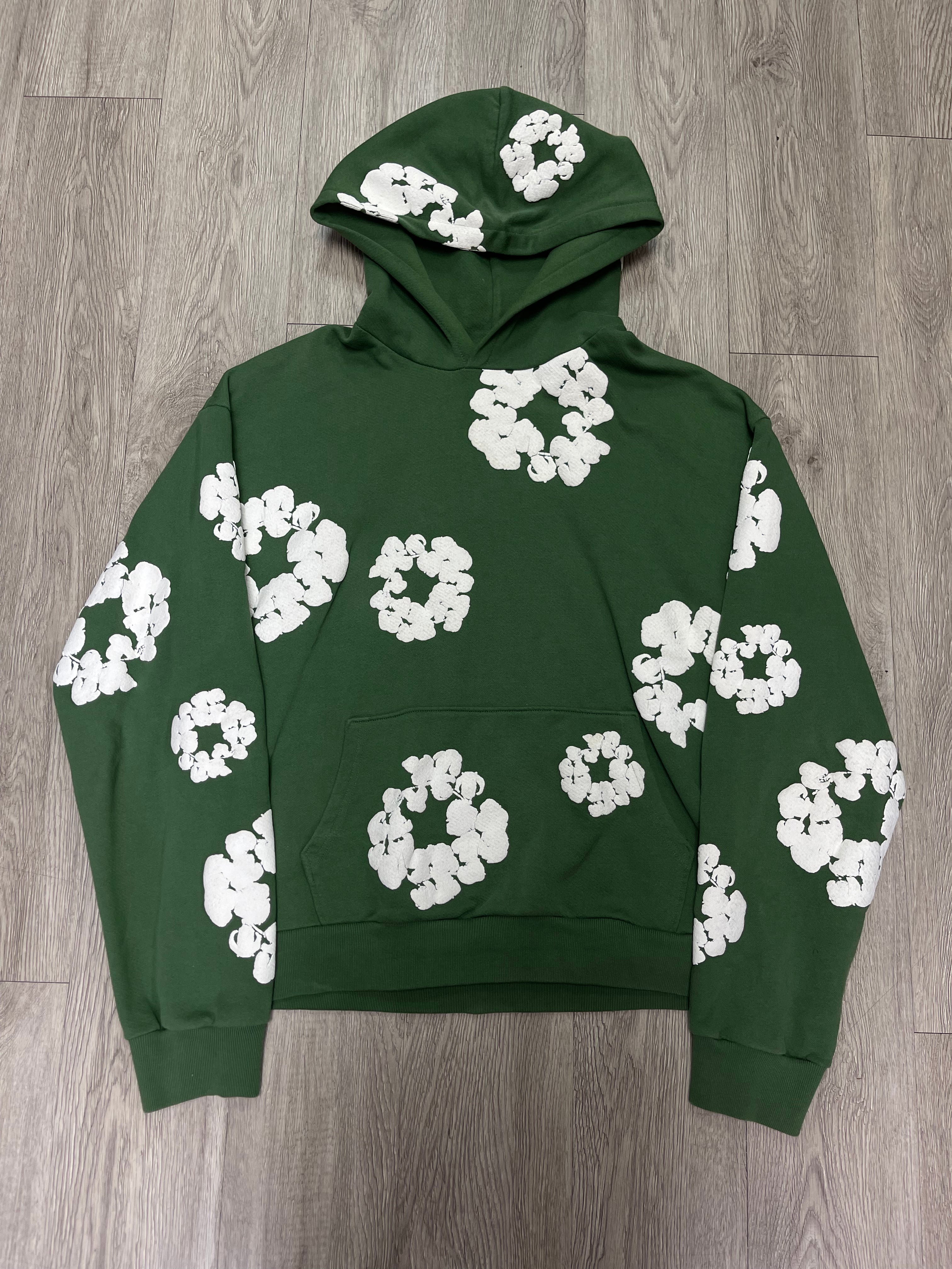 Denim Tears Green Wreath Hoodie