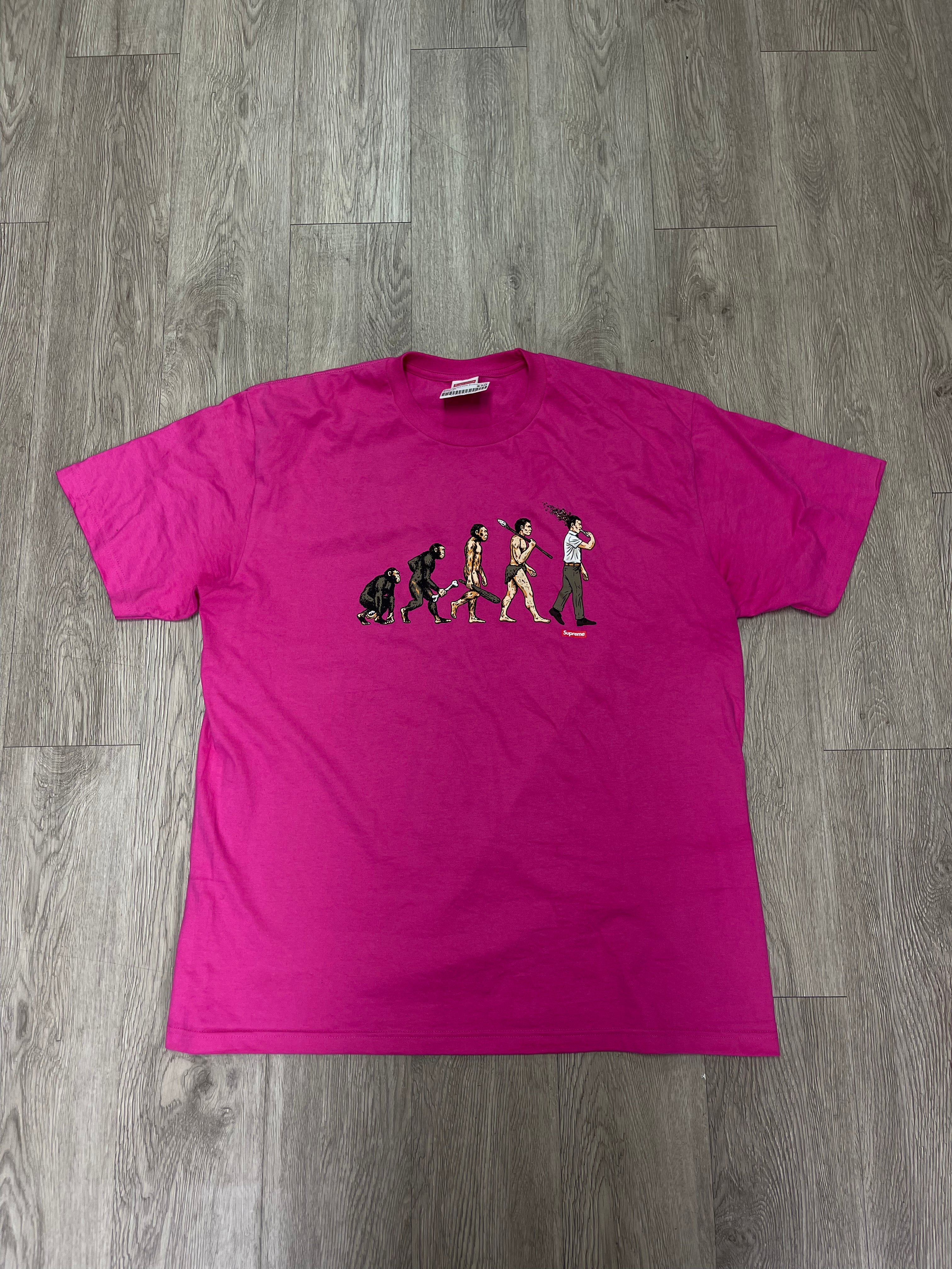 Supreme Hot Pink Evolution Tee