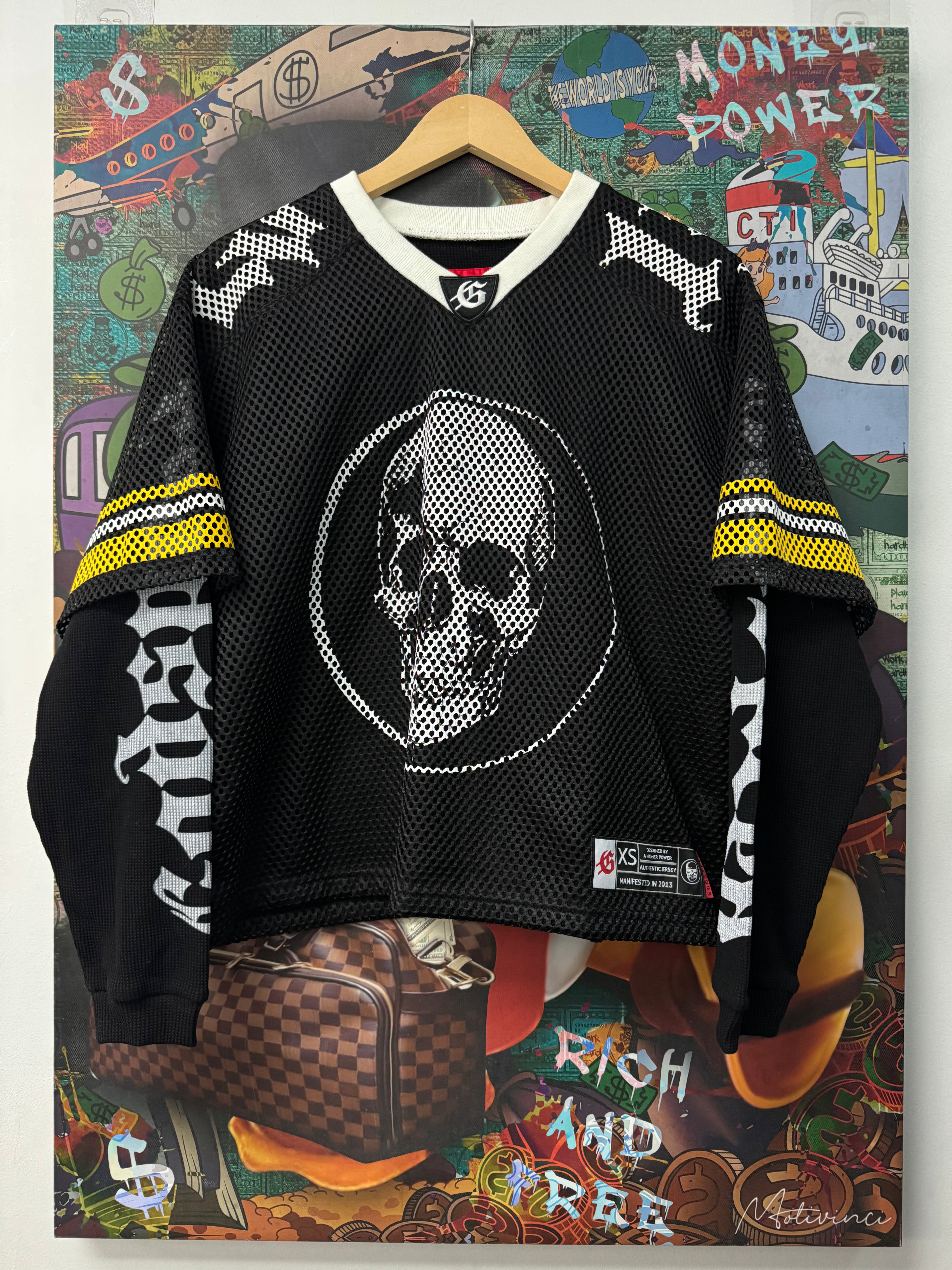 Godspeed Black Yellow TD Layered Jersey