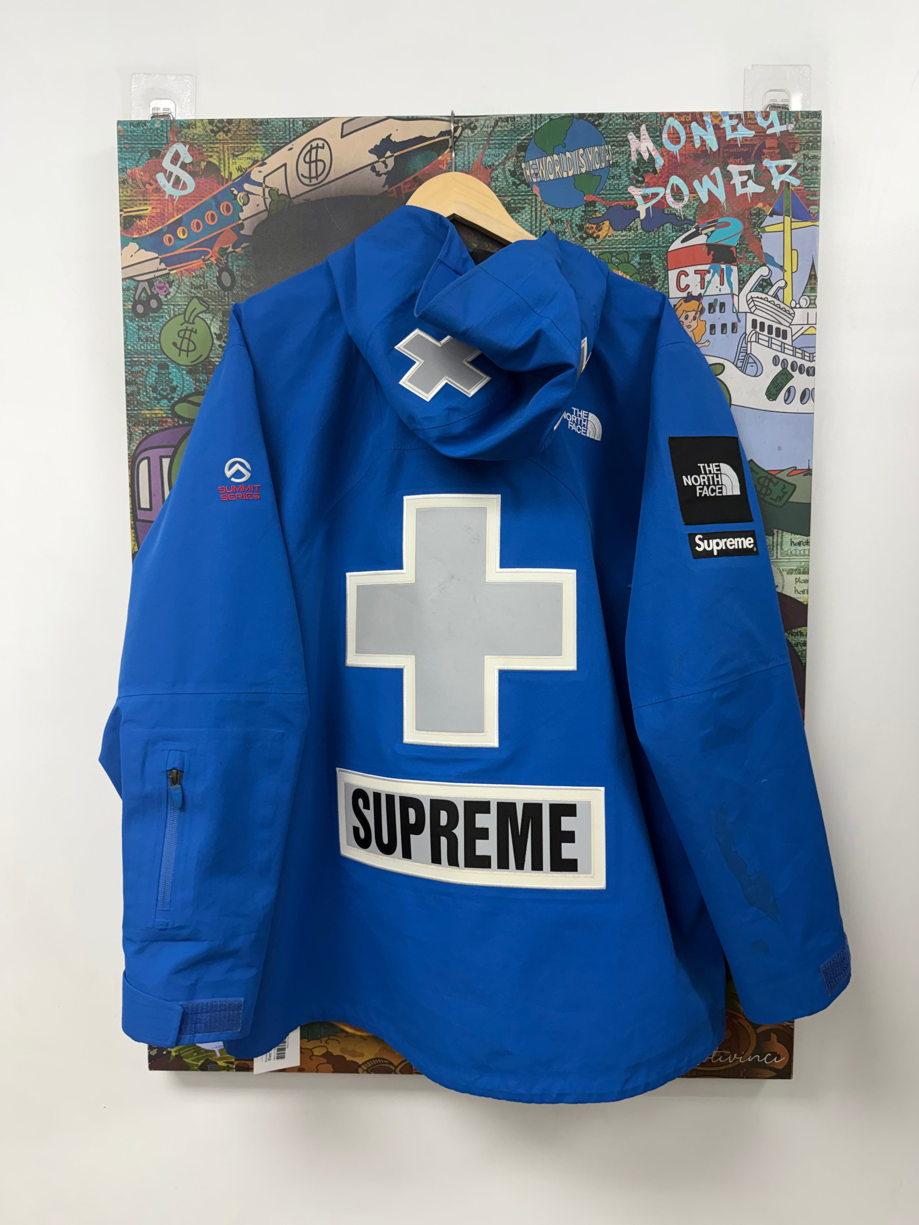 Supreme x Summit Series Blue Nylon Jacket