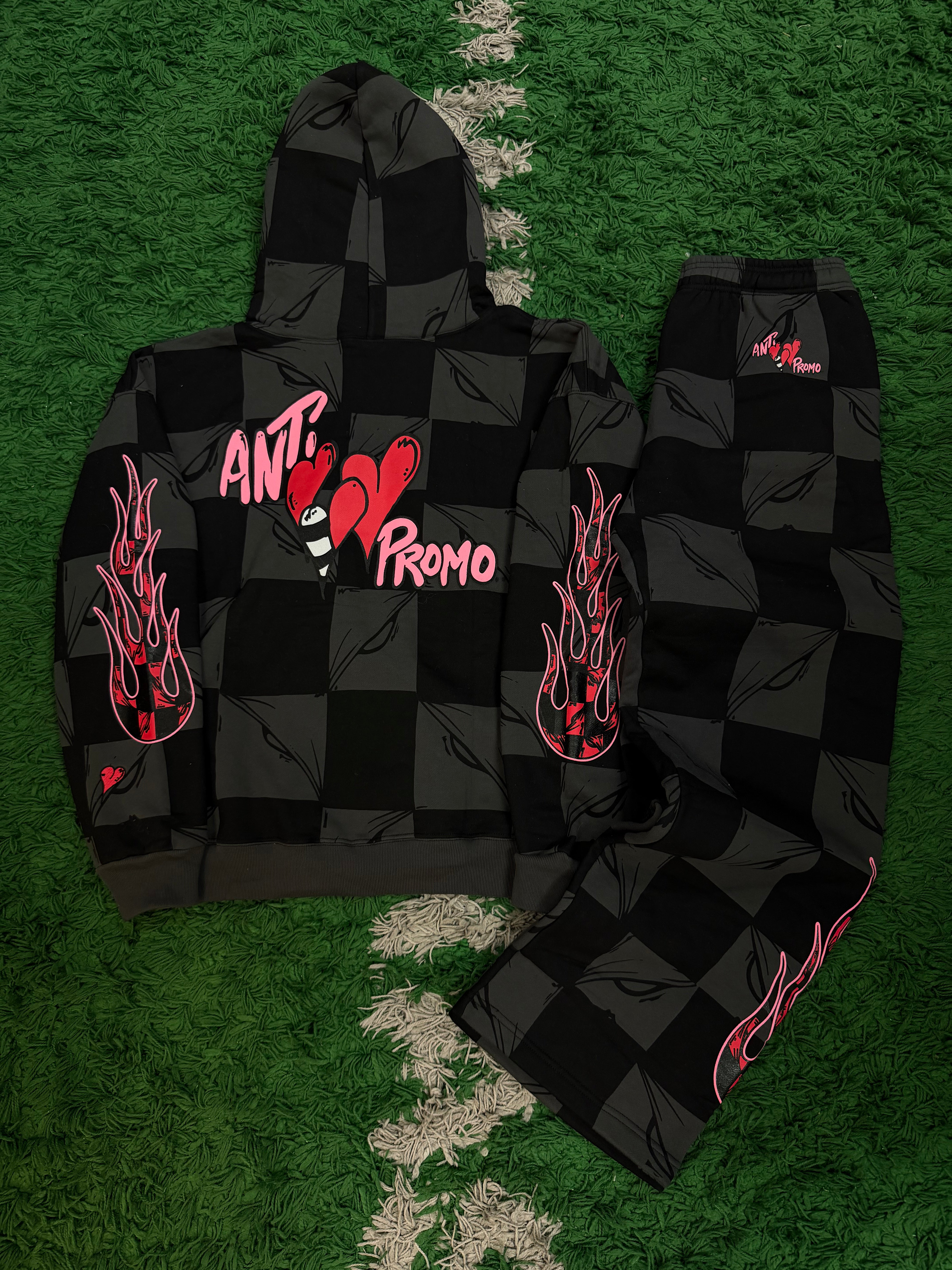 Matty Boy Anti Promo Black Flame Sweatsuit