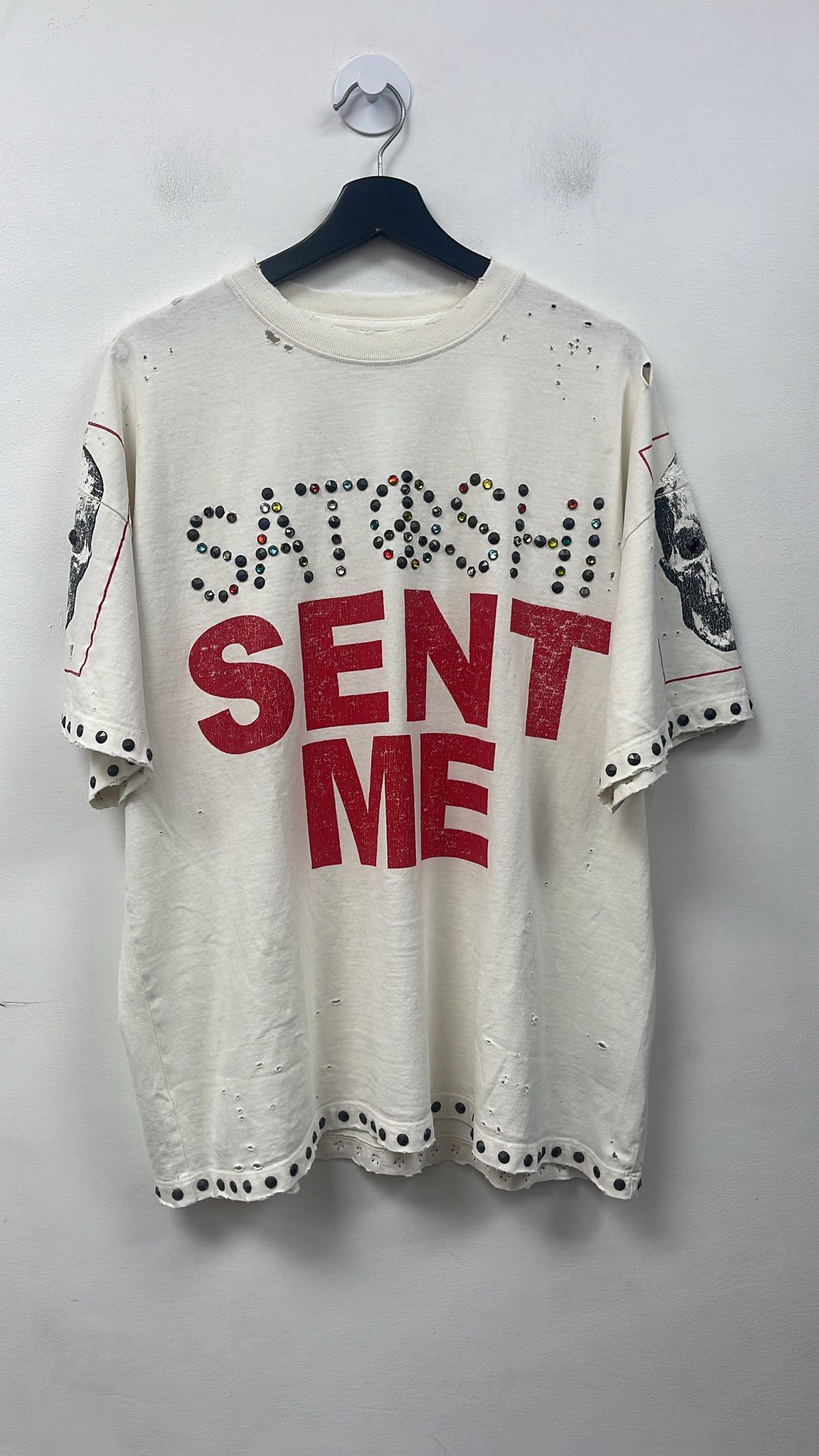 Satoshi Nakamoto Cream Sent Me Tee