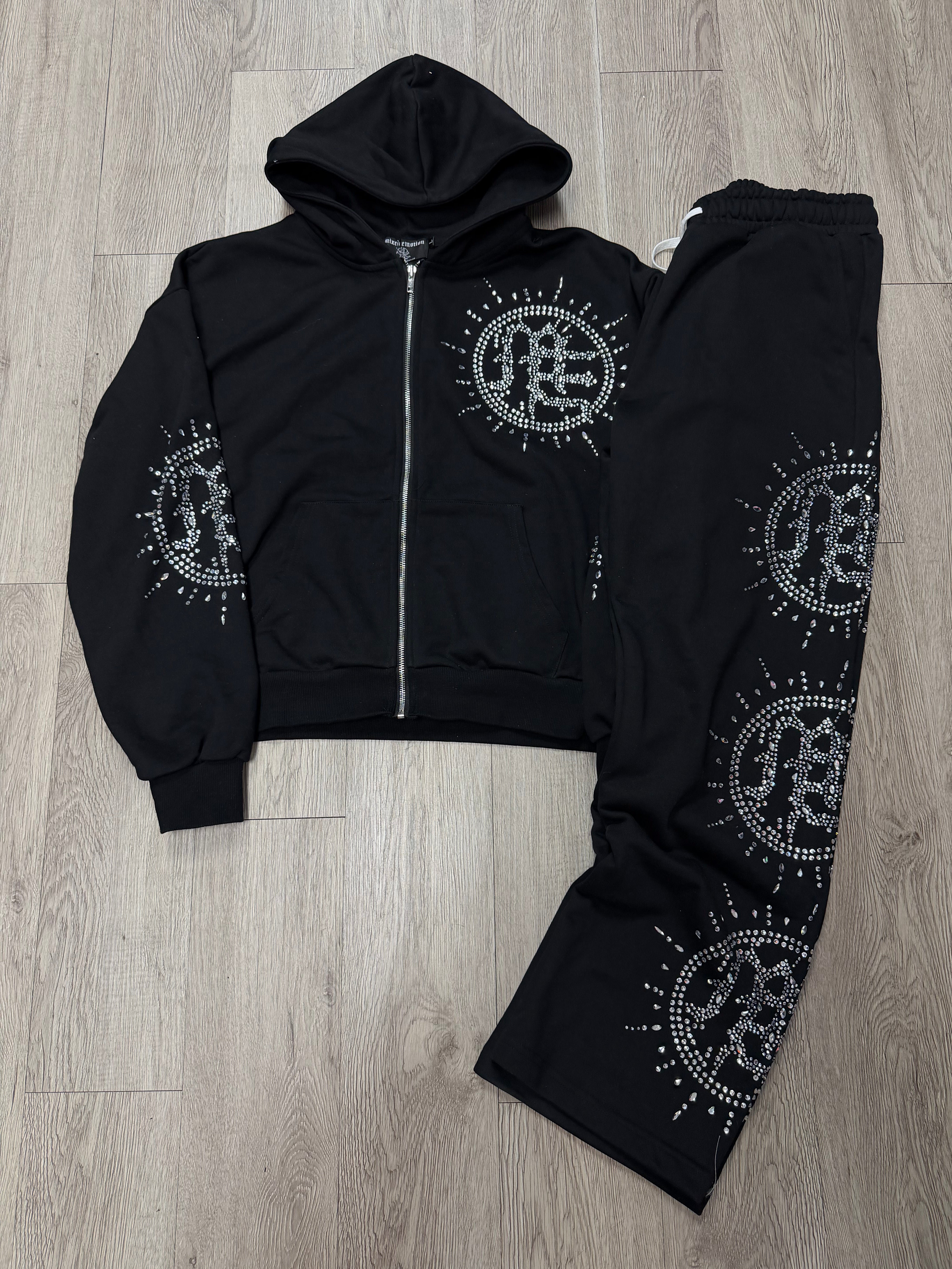 Mixed Emotion Black Eclipse Sweatsuit
