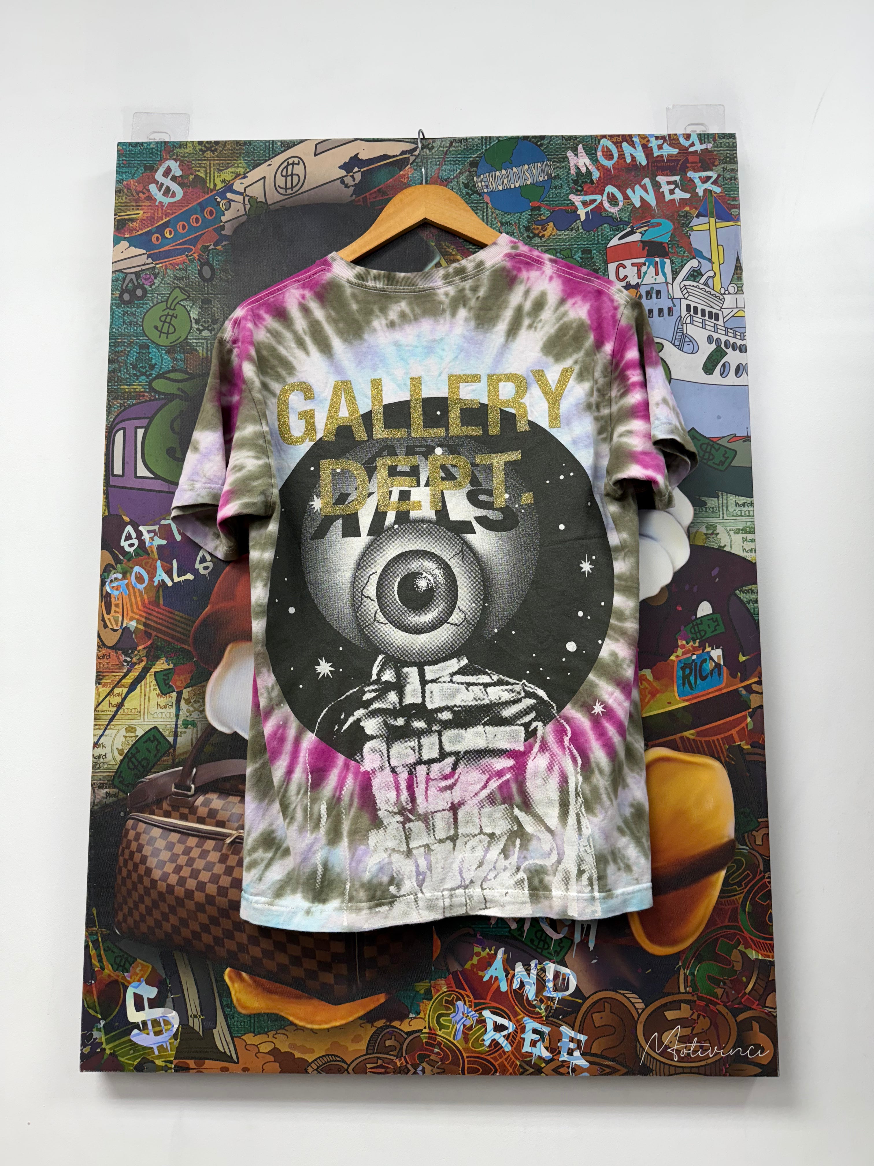 Gallery Dept Tie Dye ATK Eye Ball Tee