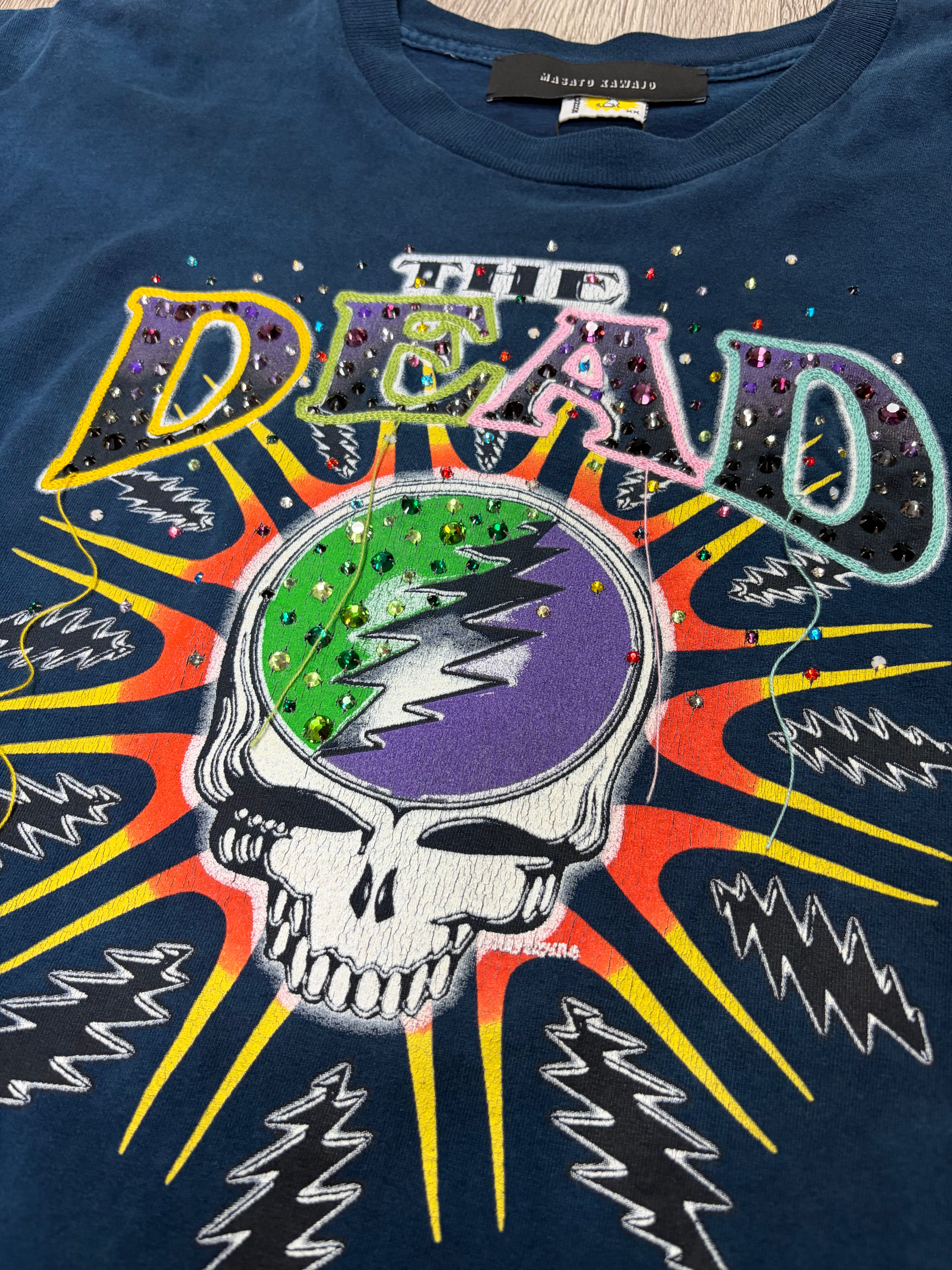 Masato Kwawjo SCNDSLF Grateful Dead Rhinestone Tie Dye Long Sleeve