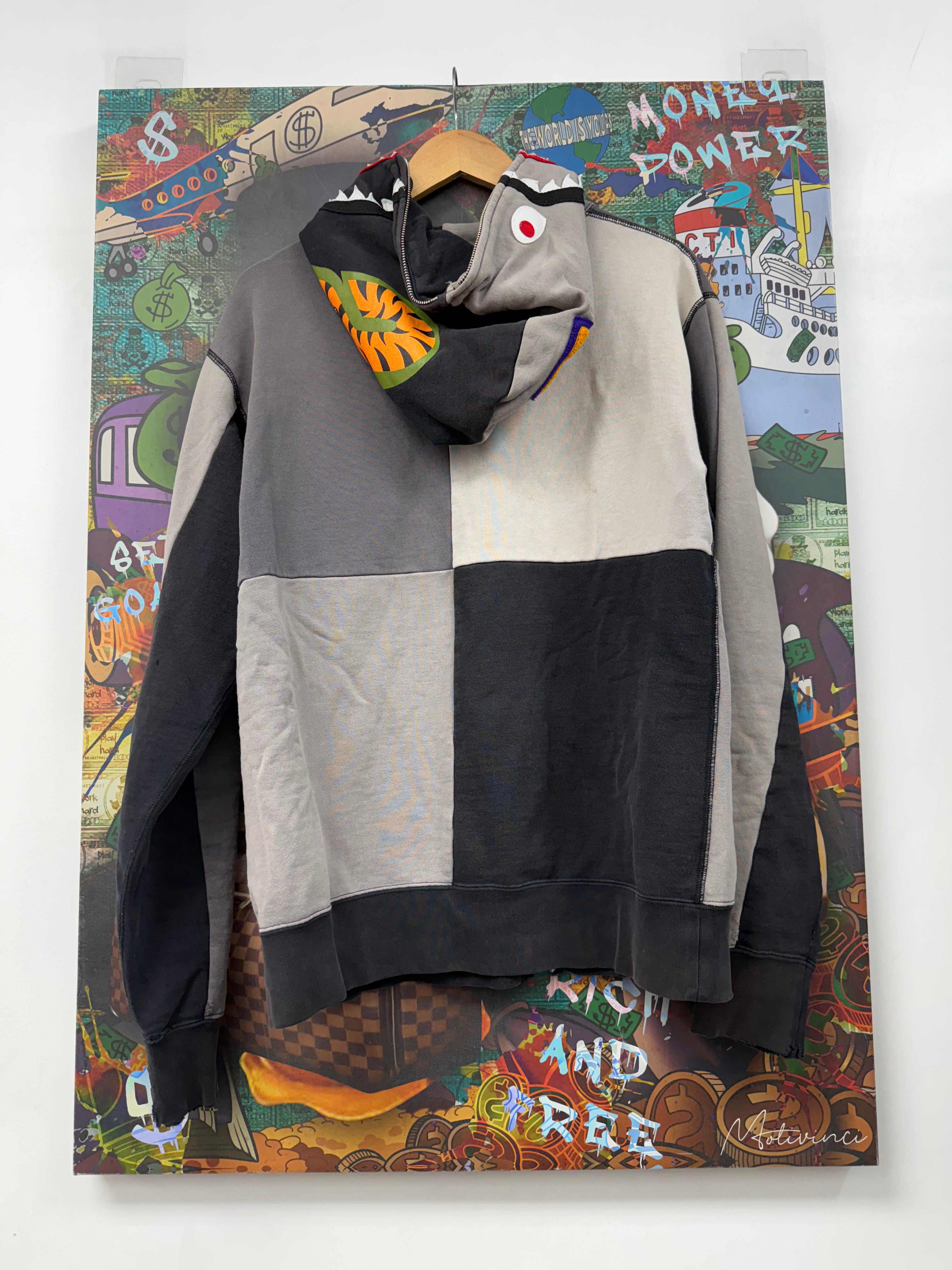 BAPE Grey Tonal (FLAWED) Zip Up