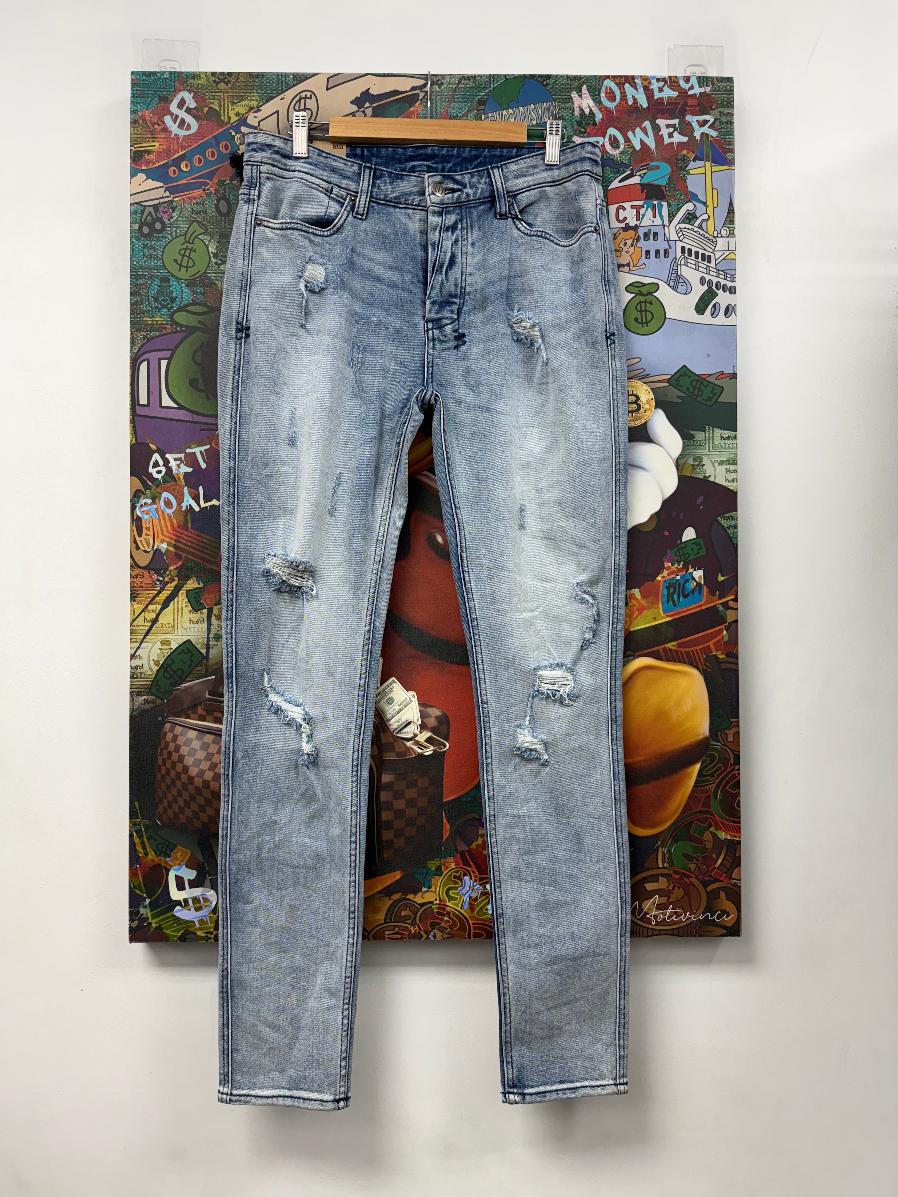 Ksubi Light Wash Van Winkle Jeans