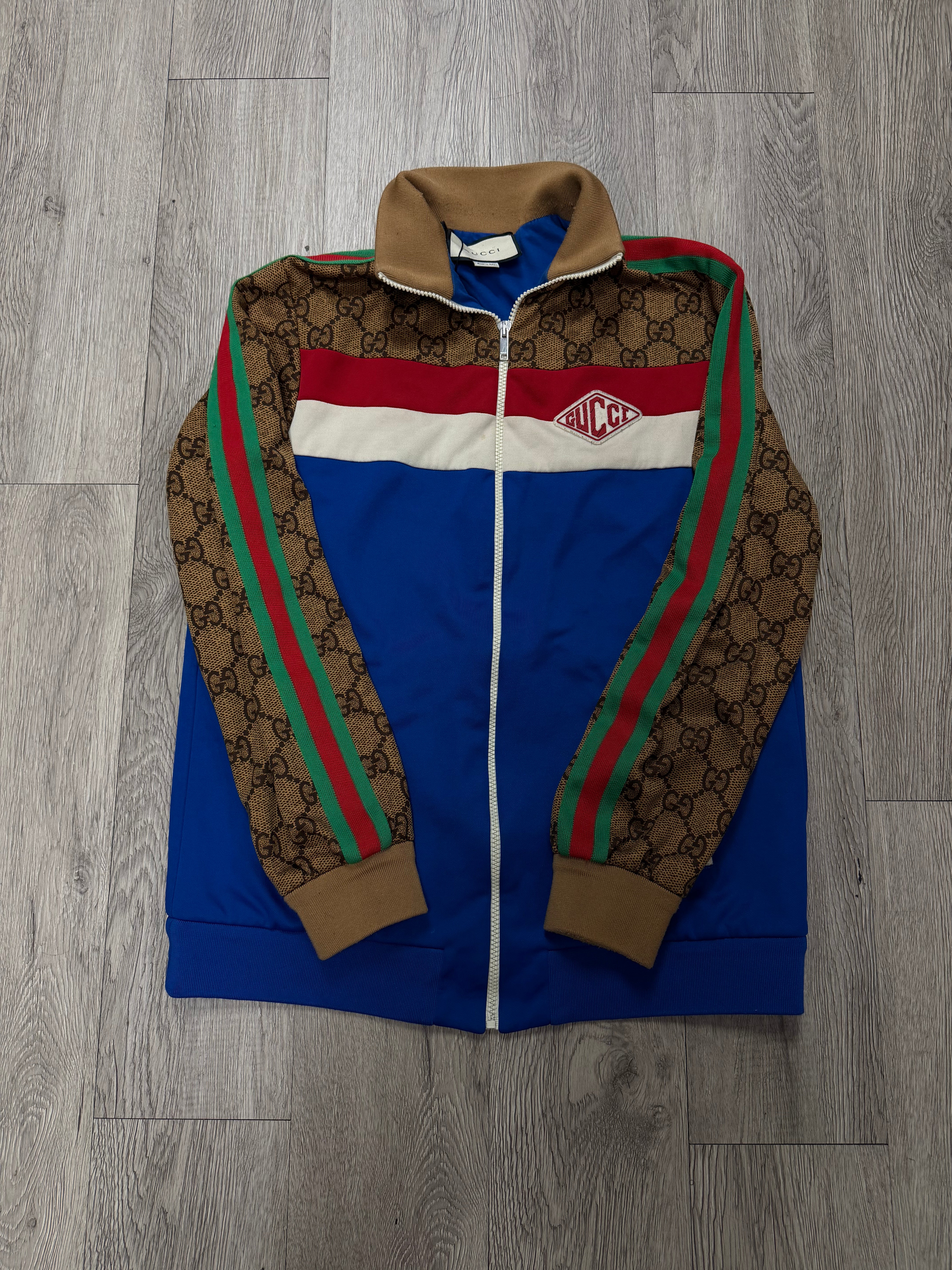 Gucci Monogram RWB Track Jacket