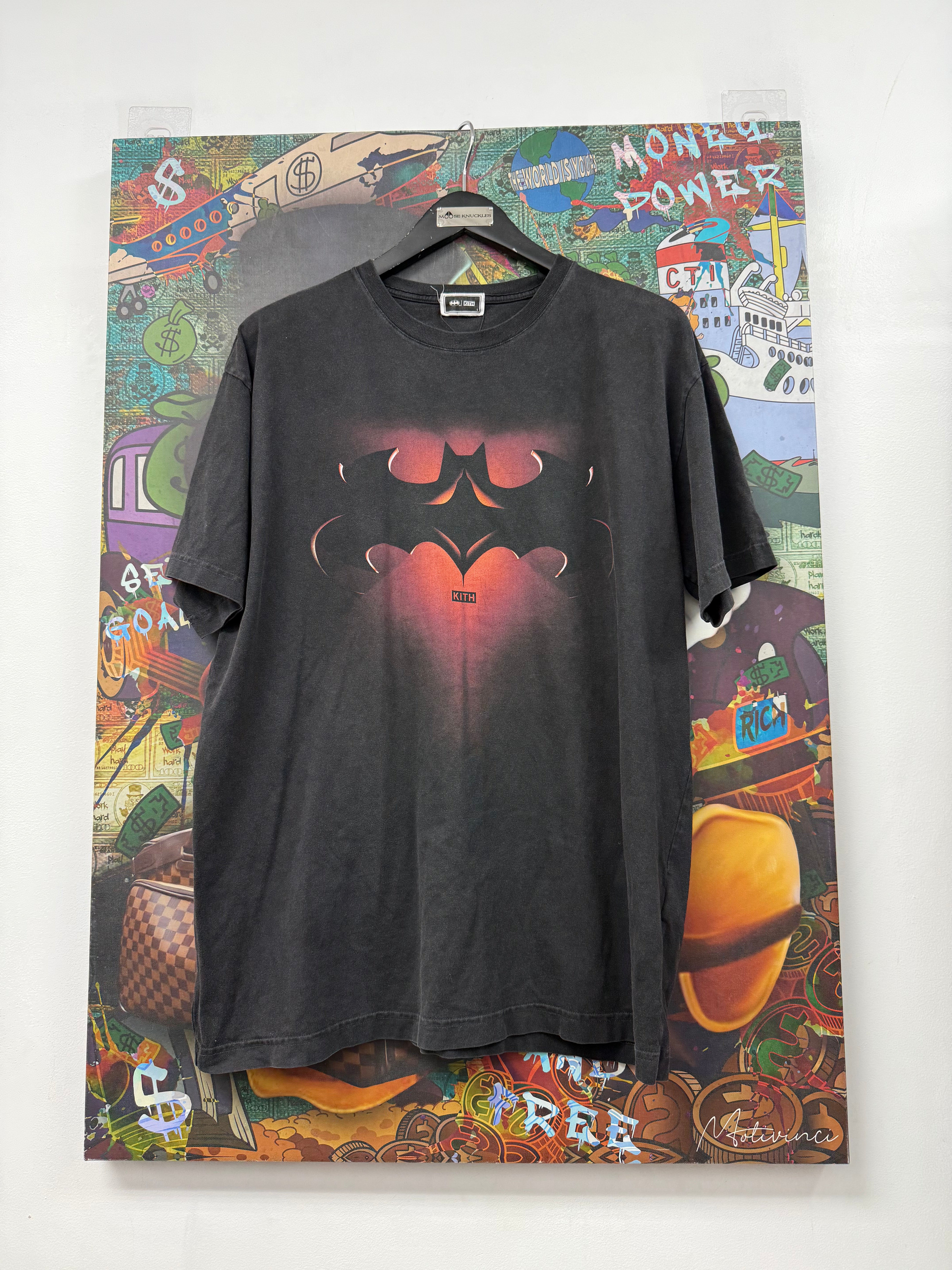 Kith Black Batman Tee
