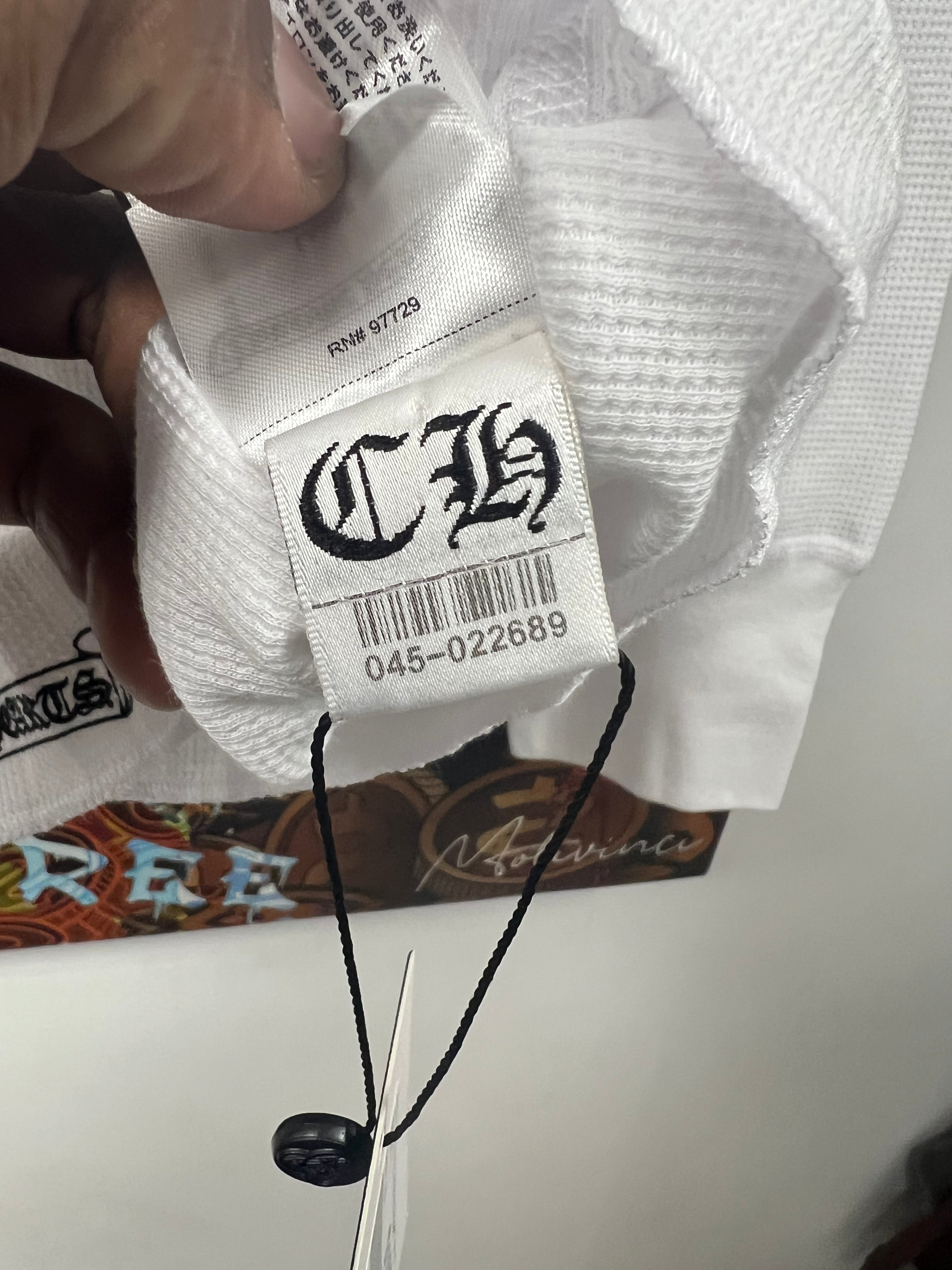 Chrome Hearts White Black Dagger Thermal
