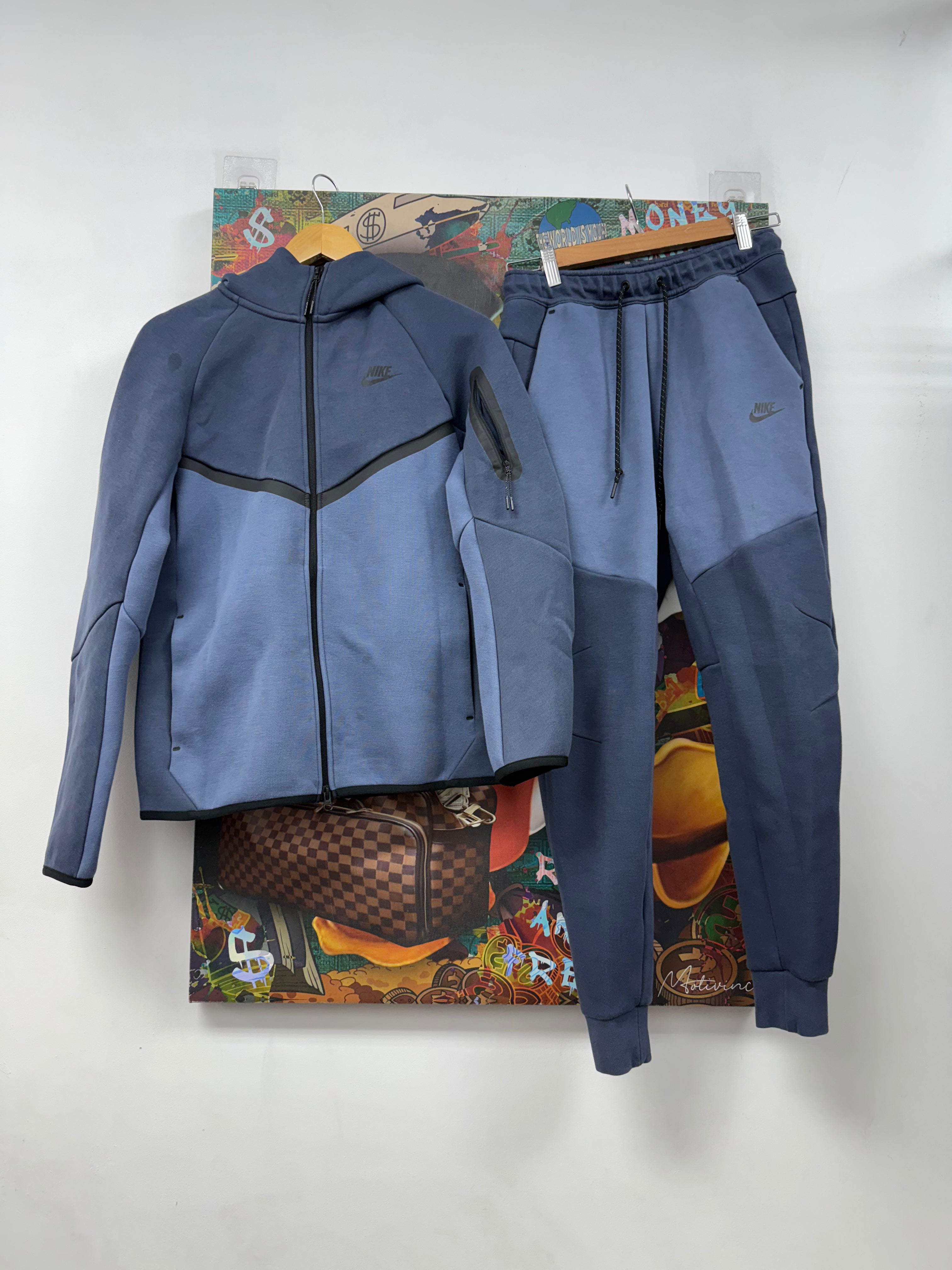 Nike Navy Tech Sweatsuit