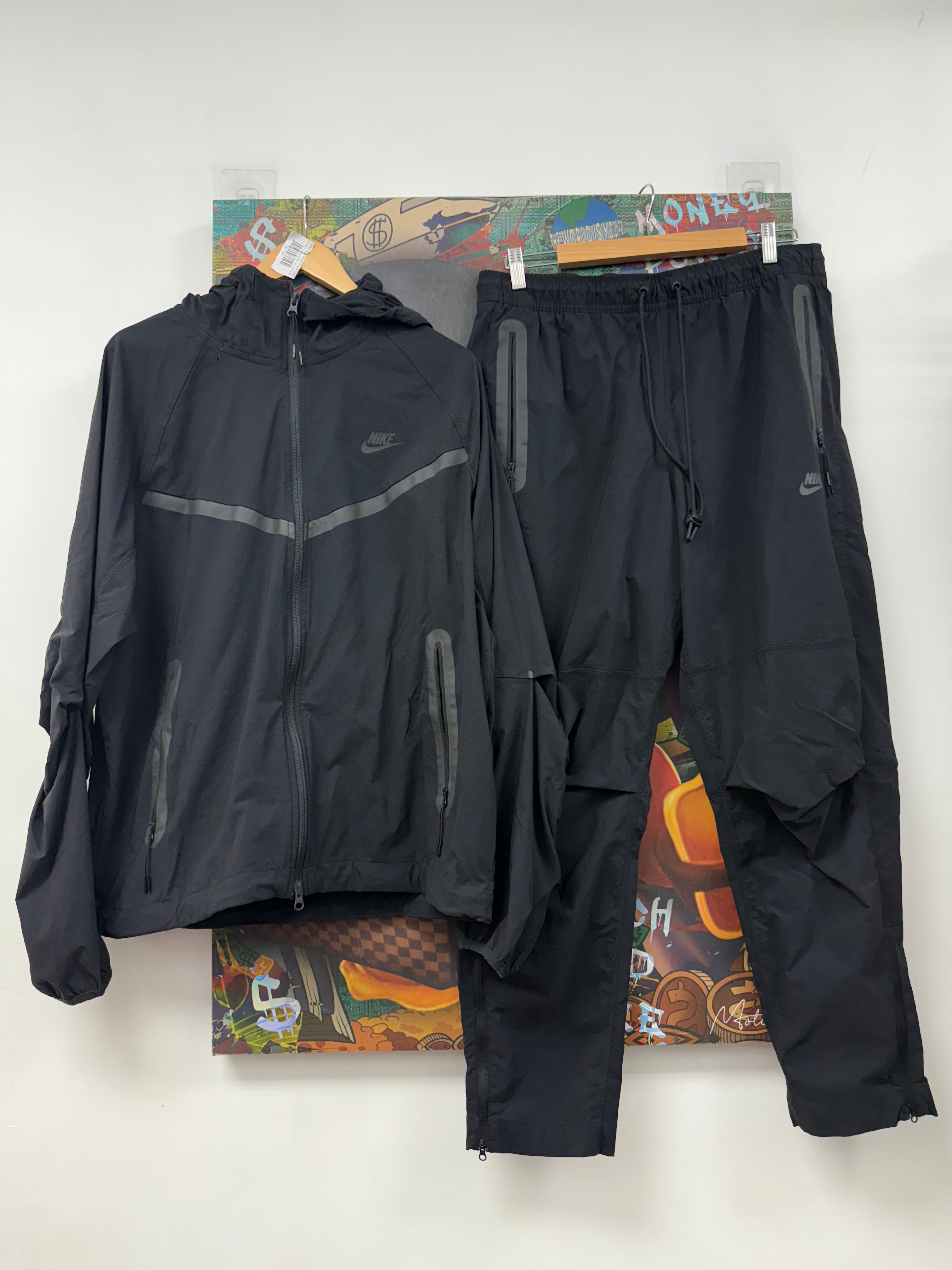 Nike Black Tech Track Suit