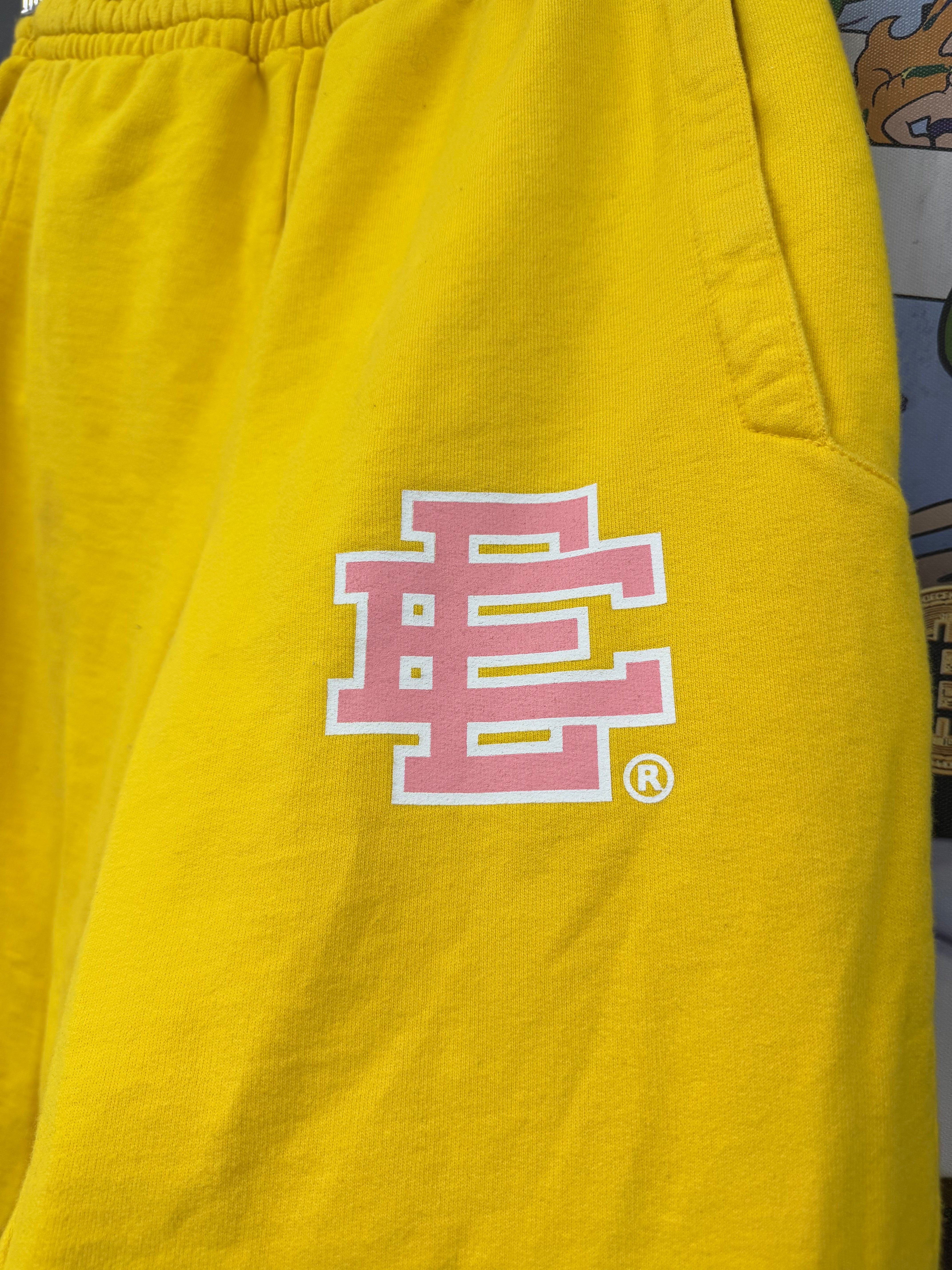 Eric Emanuel Yellow Pink Sweatpants