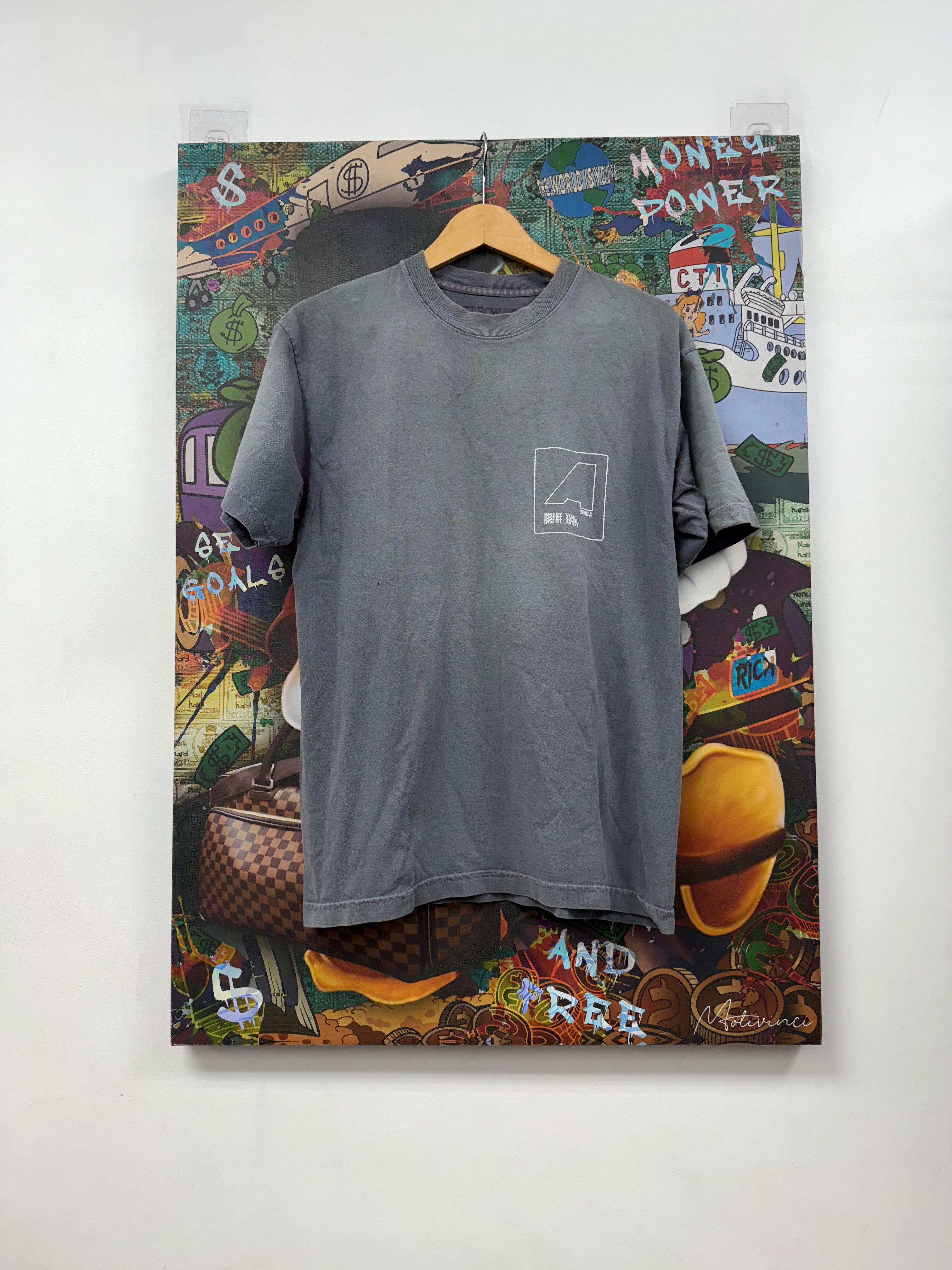 Cactus Jack Astroworld Grey Manifestation Tee