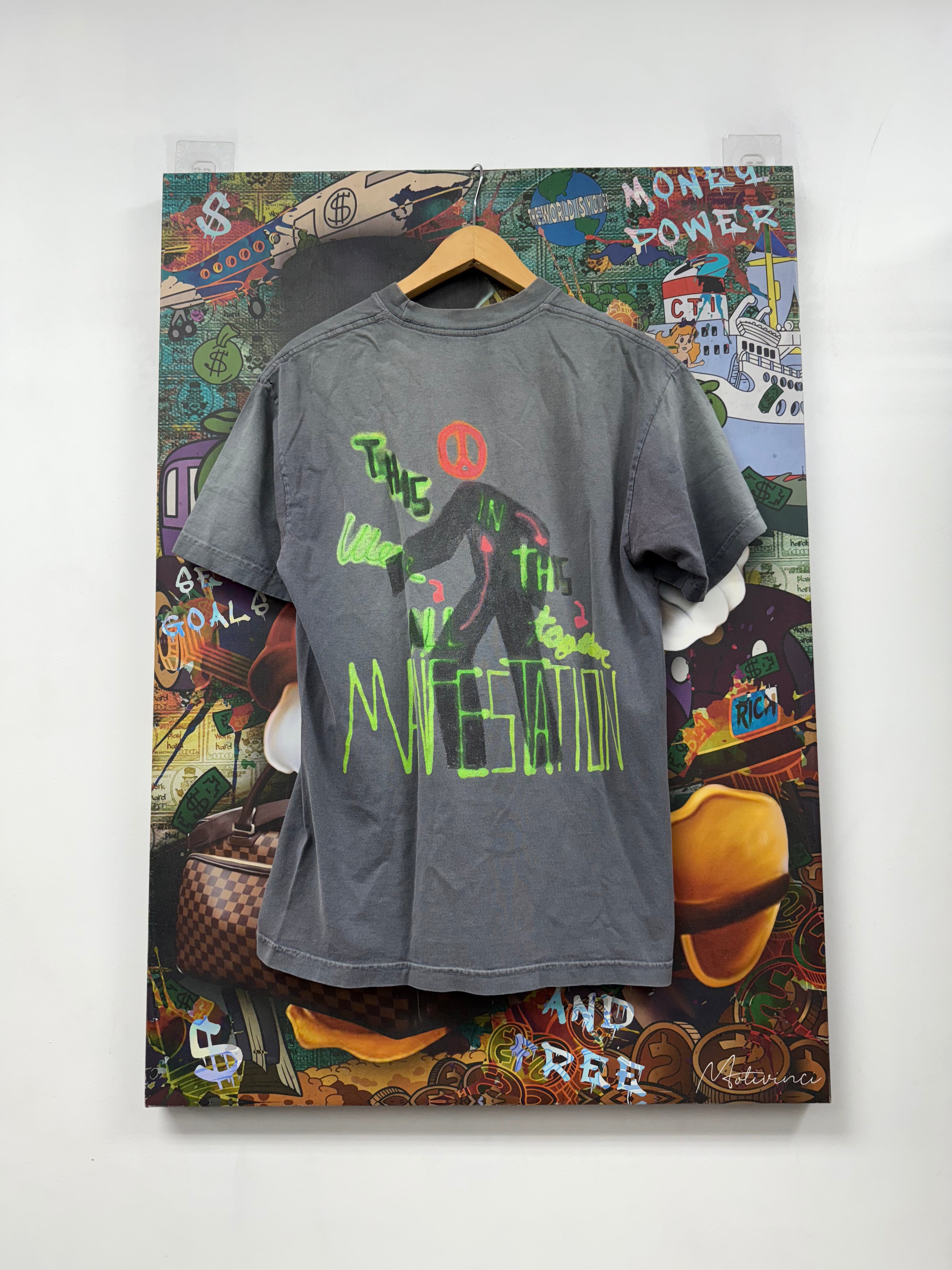 Cactus Jack Astroworld Grey Manifestation Tee