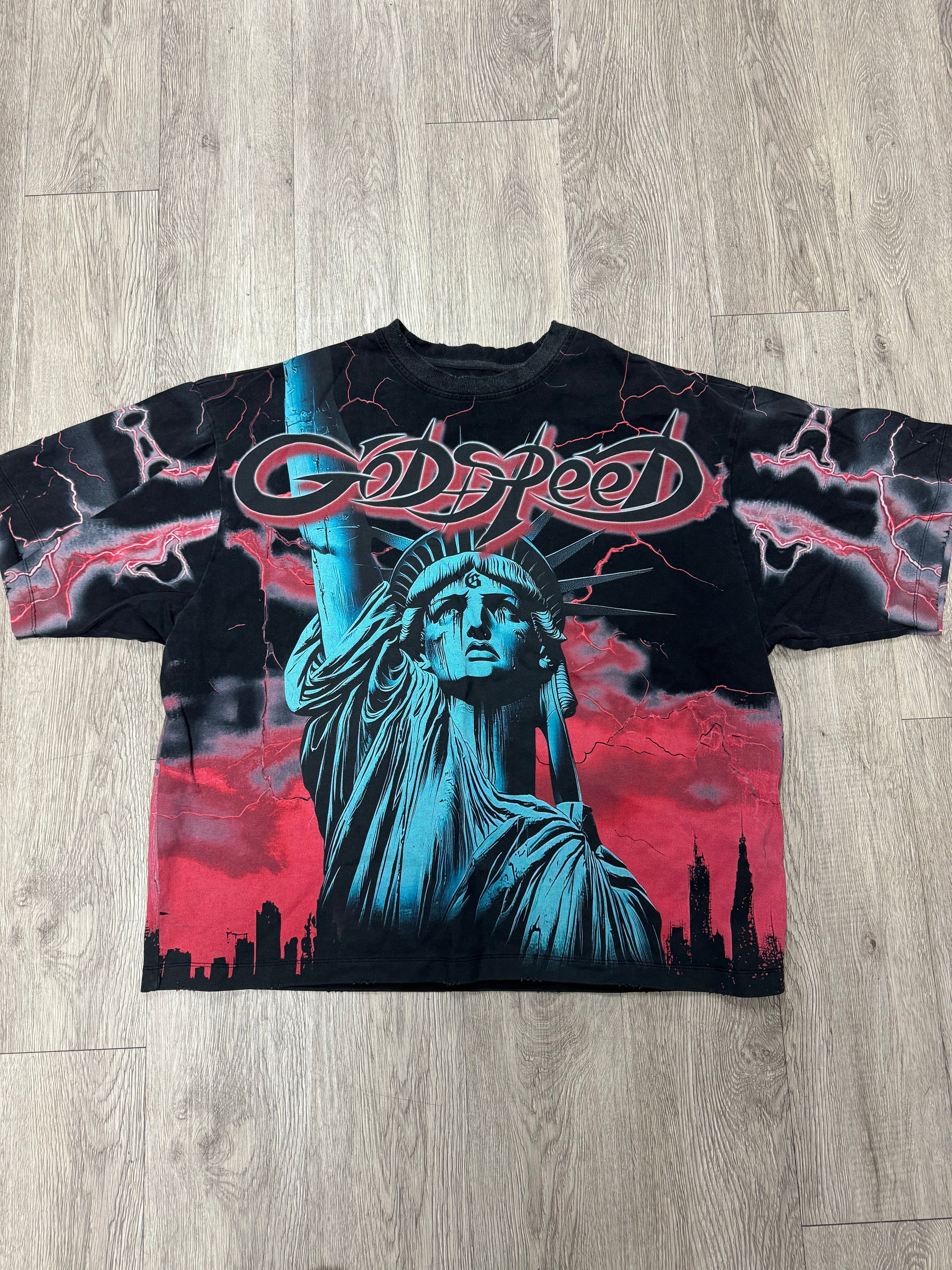 Godspeed Red Voltage Tee