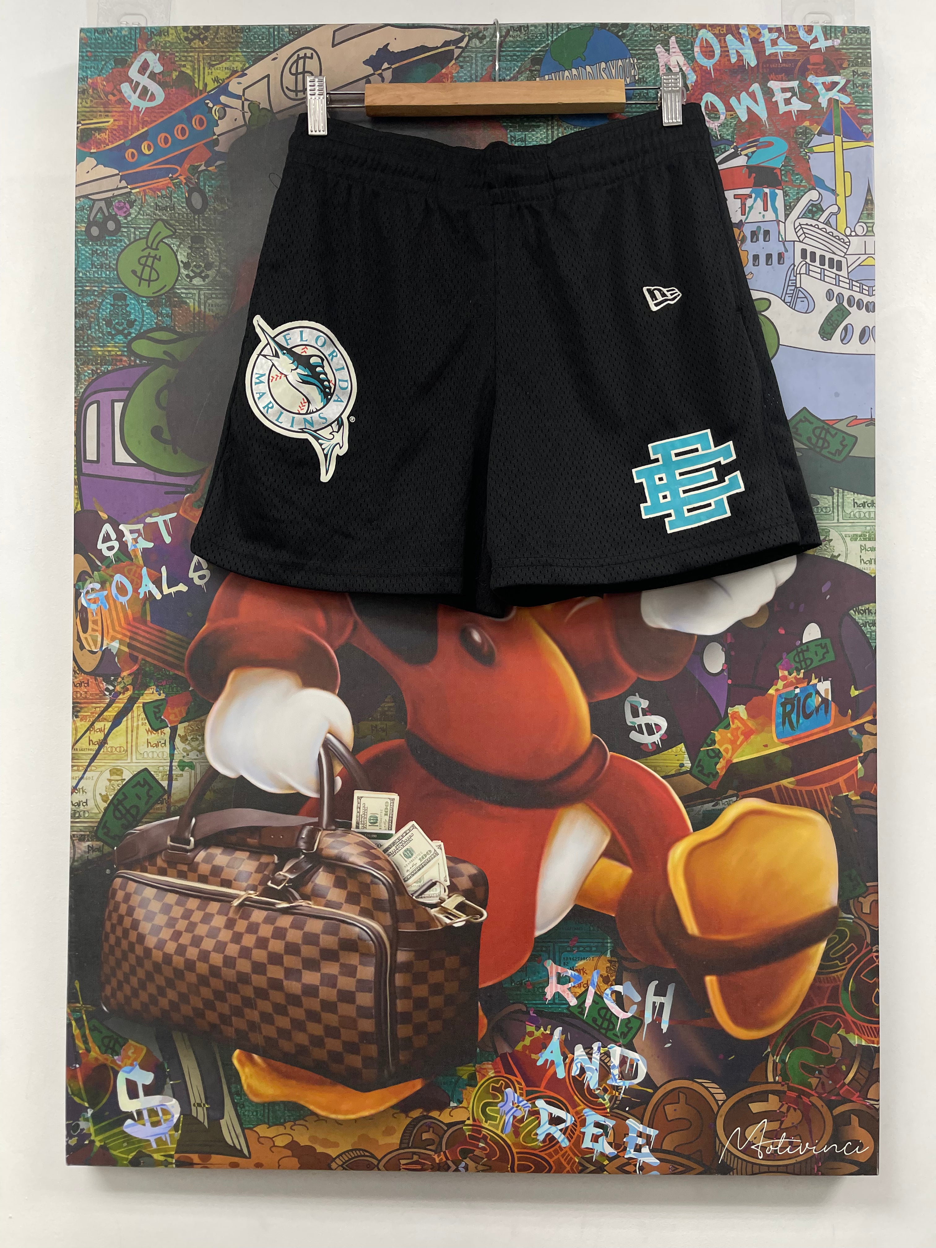 Eric Emanuel Florida Marlins (Fits Small) Shorts