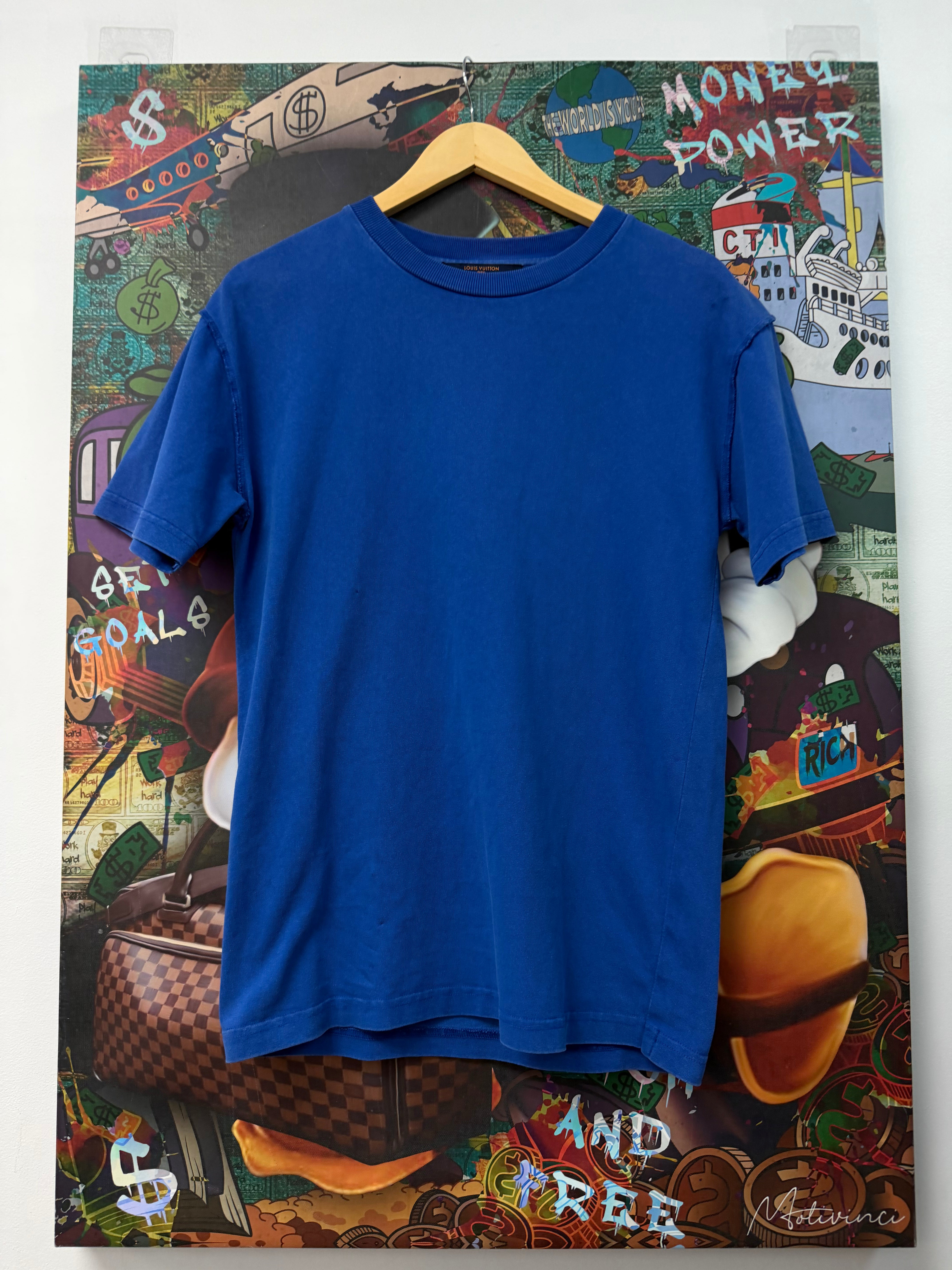 Louis Vuitton Blue Staples Edition Tee