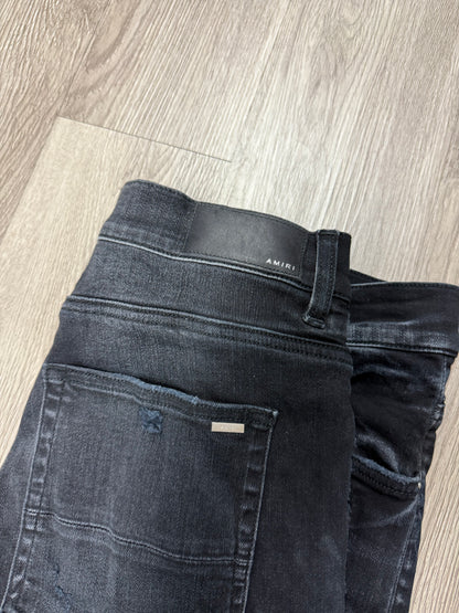Amiri Playboy Magazine Black Jeans