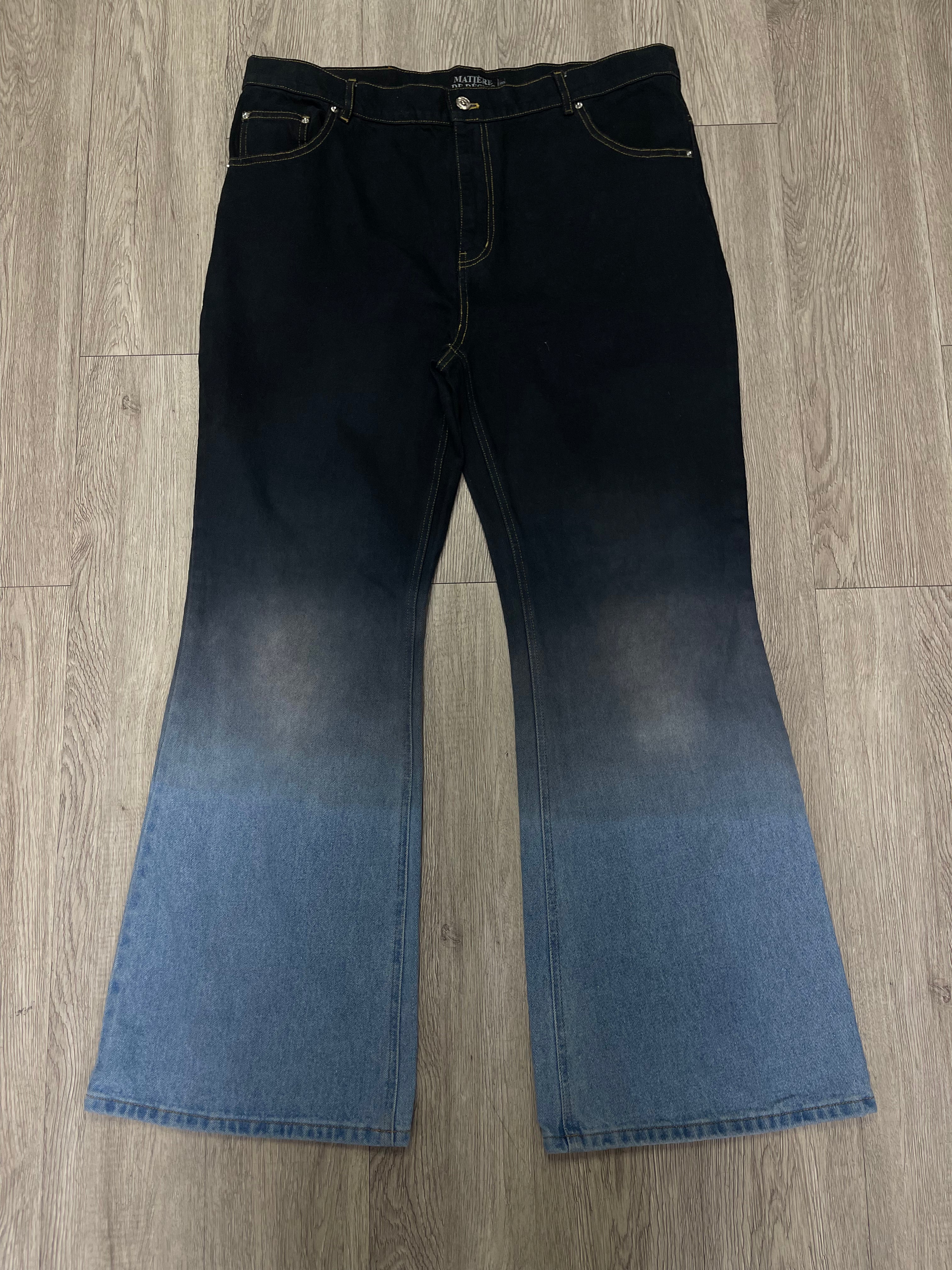 Matiere De Desires Black Blue Ombre Jeans