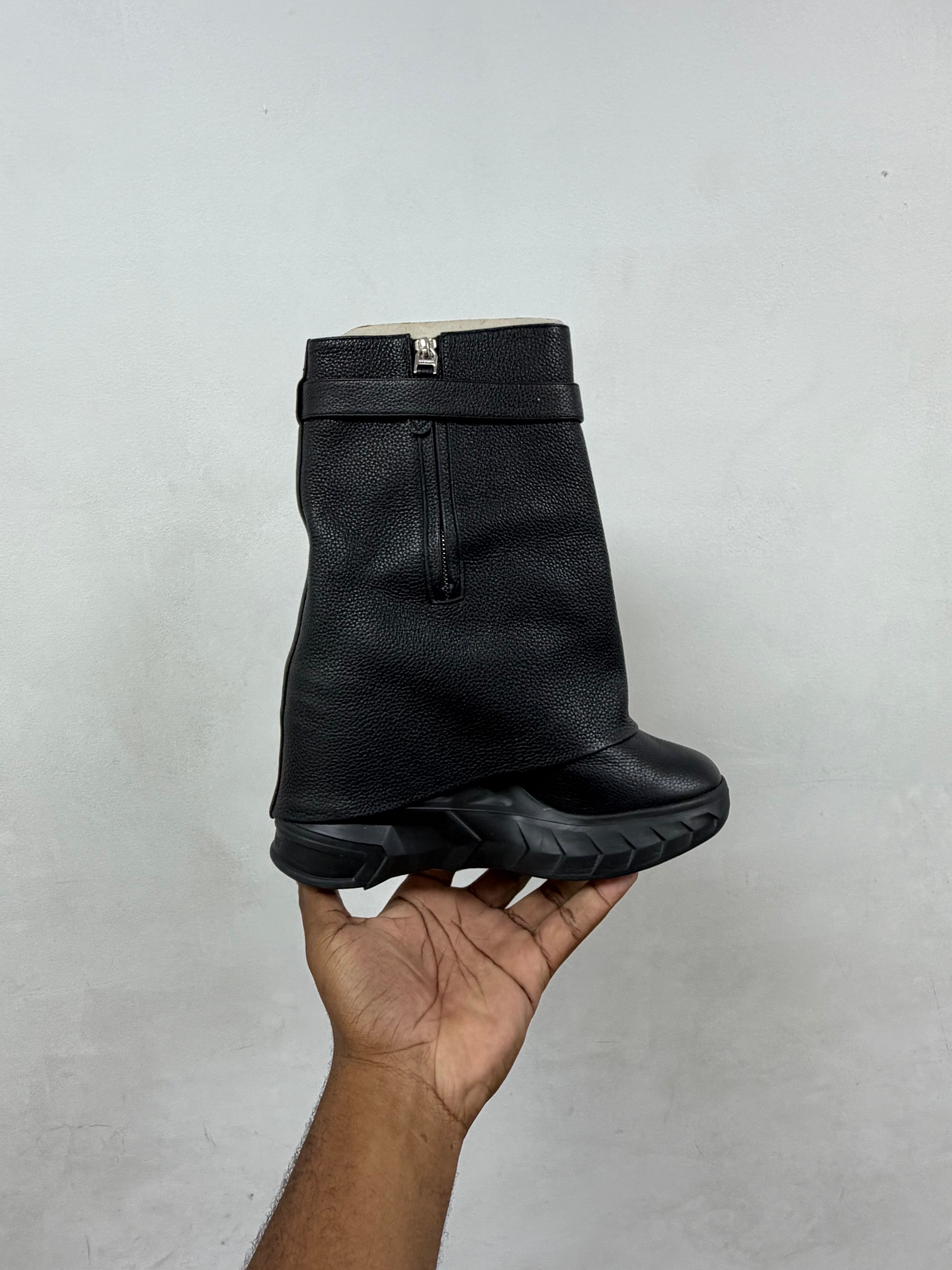 Givenchy Black Shark Boots