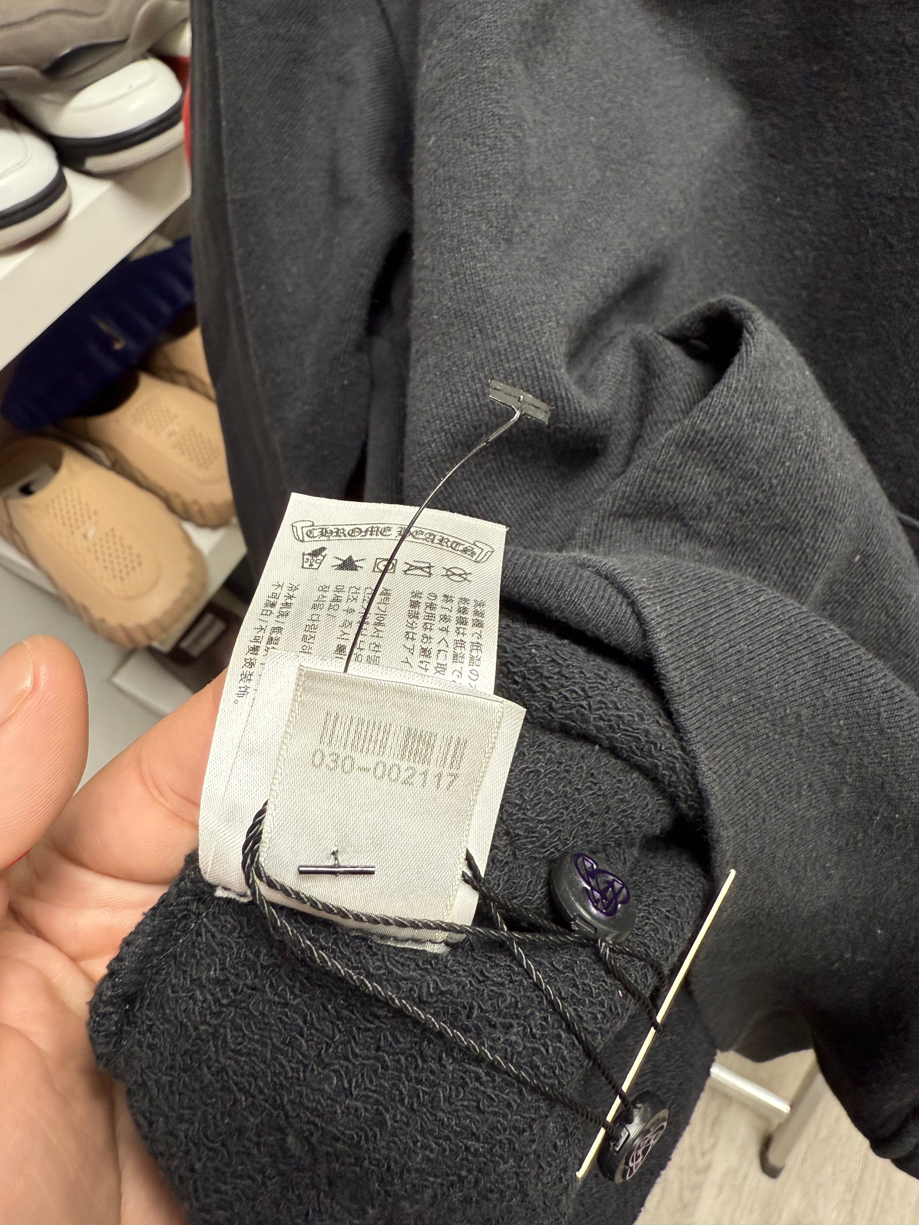 Chrome  Hearts Black Matty Boy Sex Records Hoodie (Repaired)
