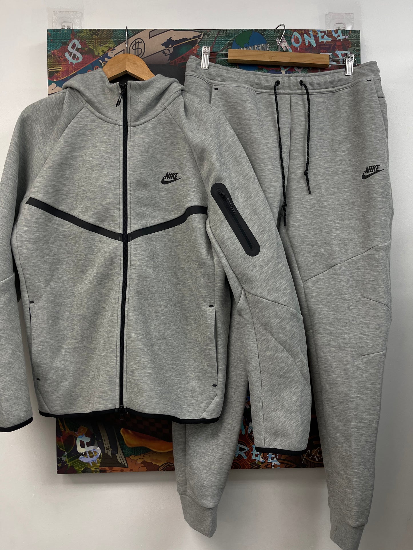 Nike Grey Tech Sweatsuit