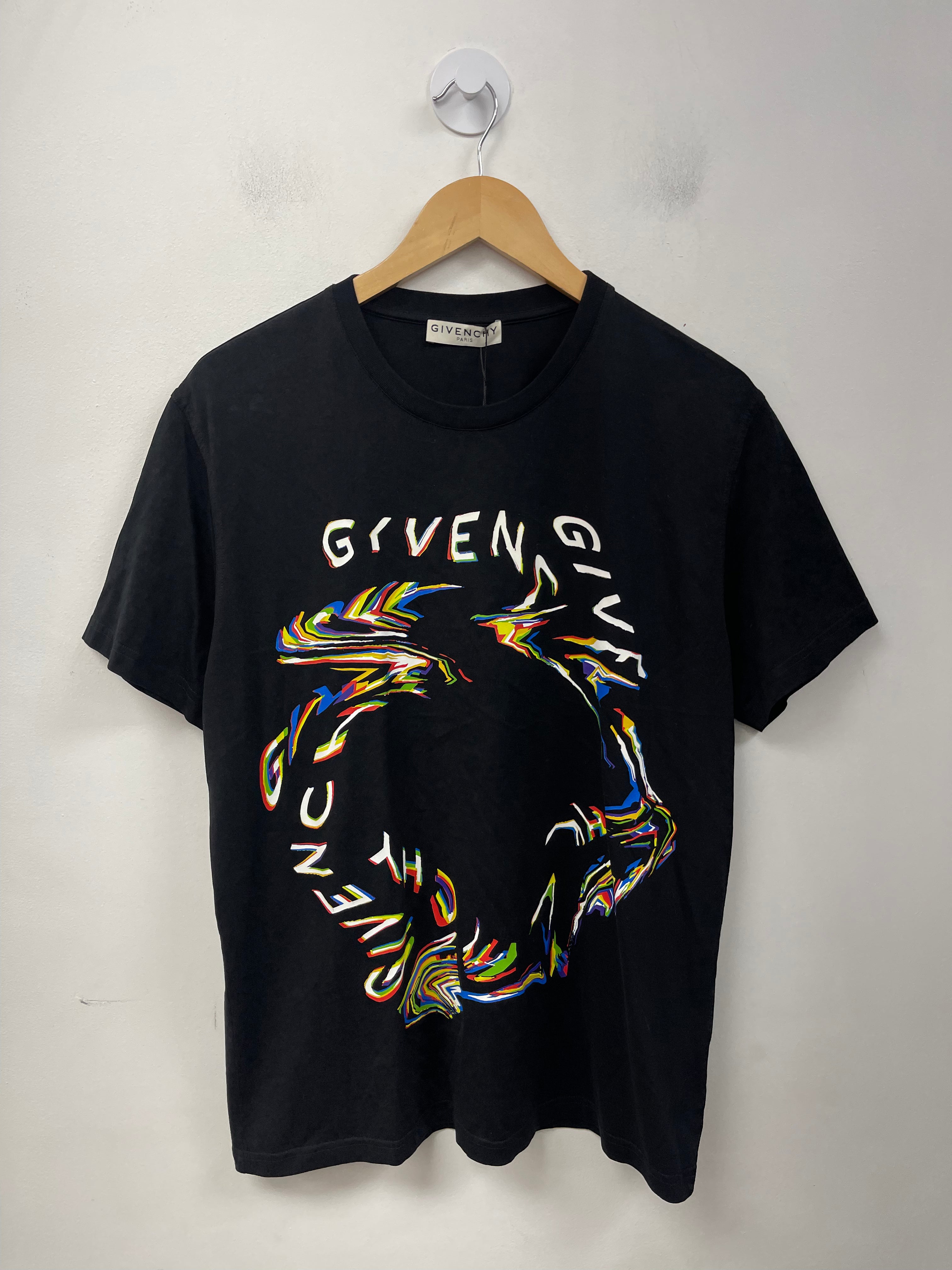 Givenchy Black Rainbow Tee