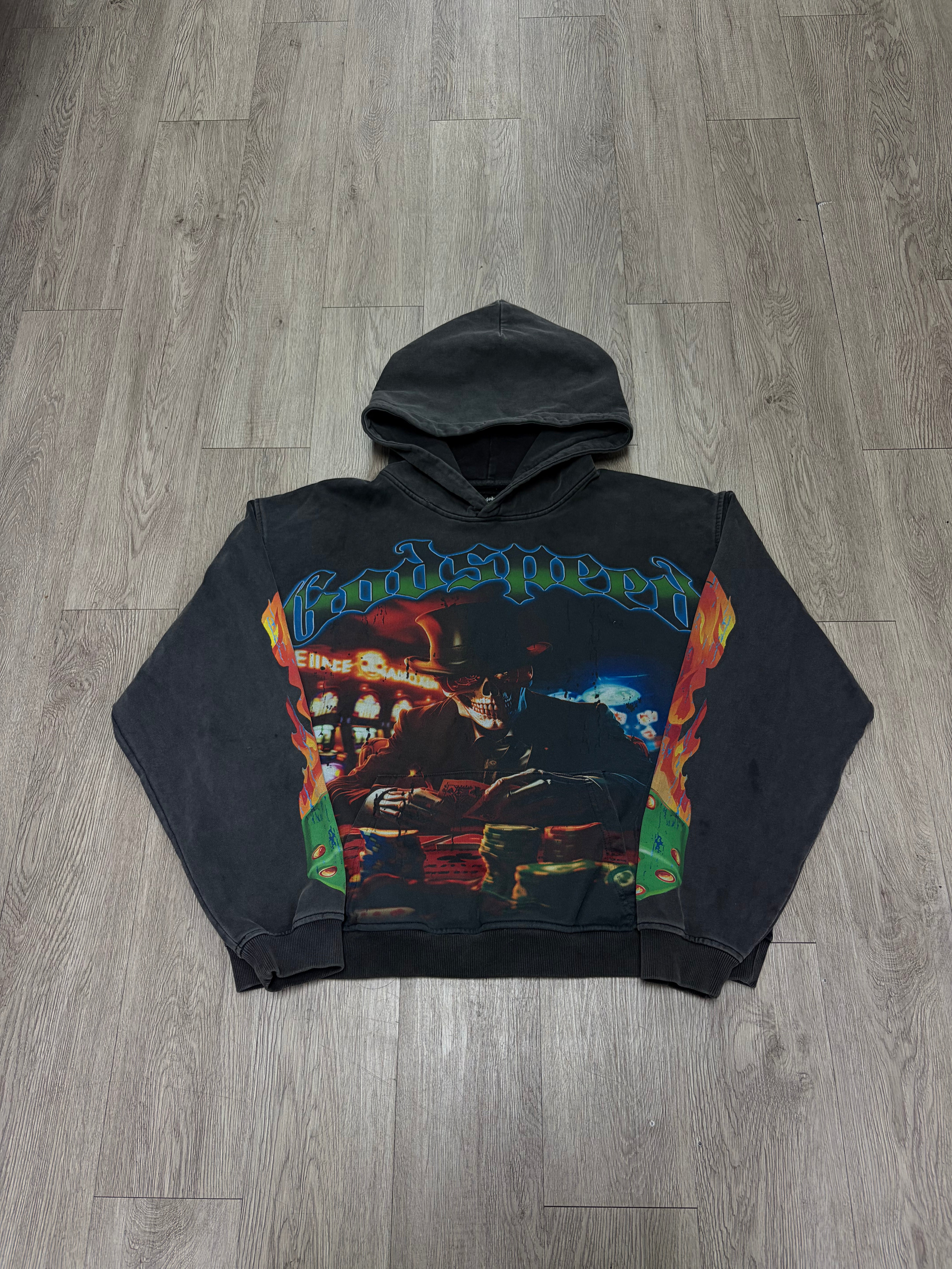 Godspeed Black Life's A Gamble Hoodie