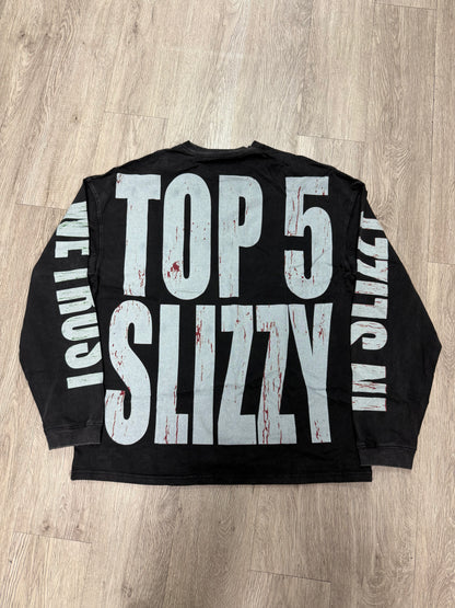 Godspeed "Top 5 Slizzy" VVS Black Wash Tee