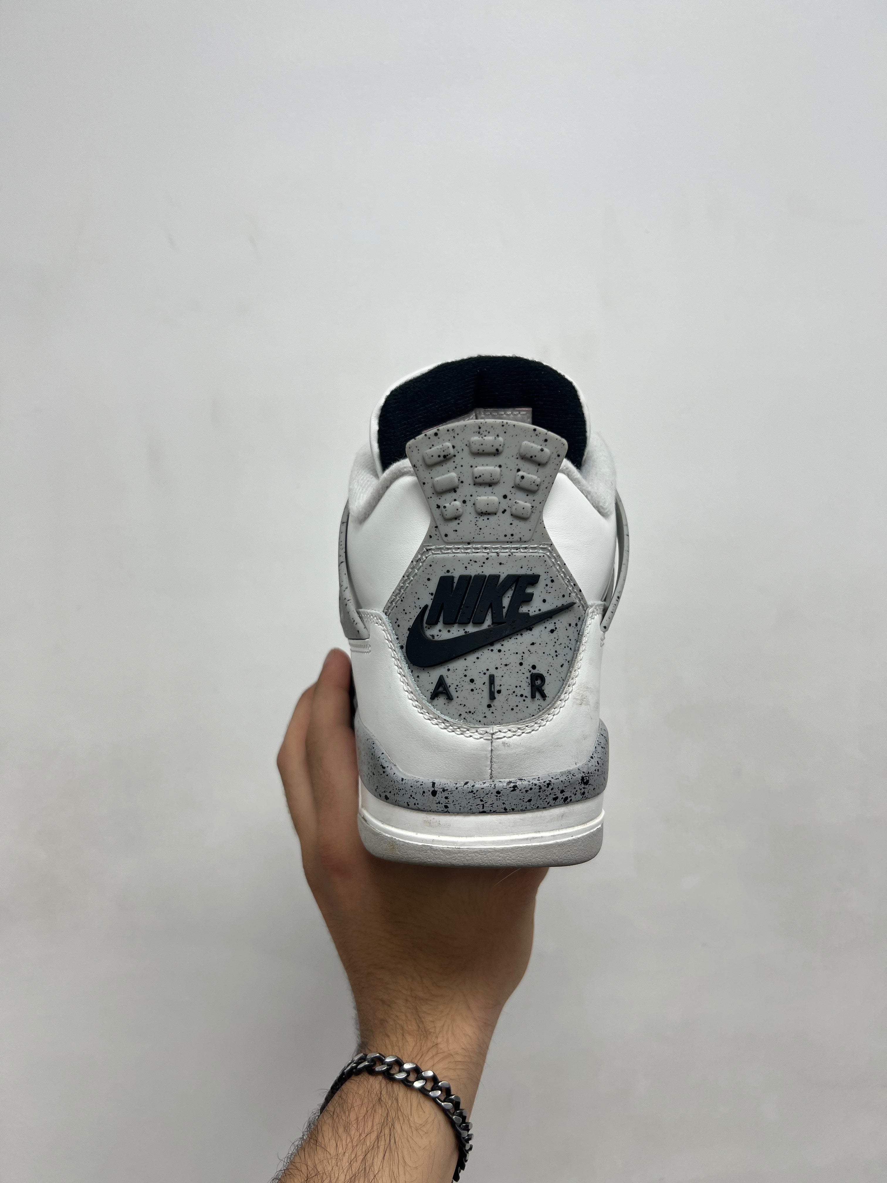 Jordan 4 White Cement Sneakers