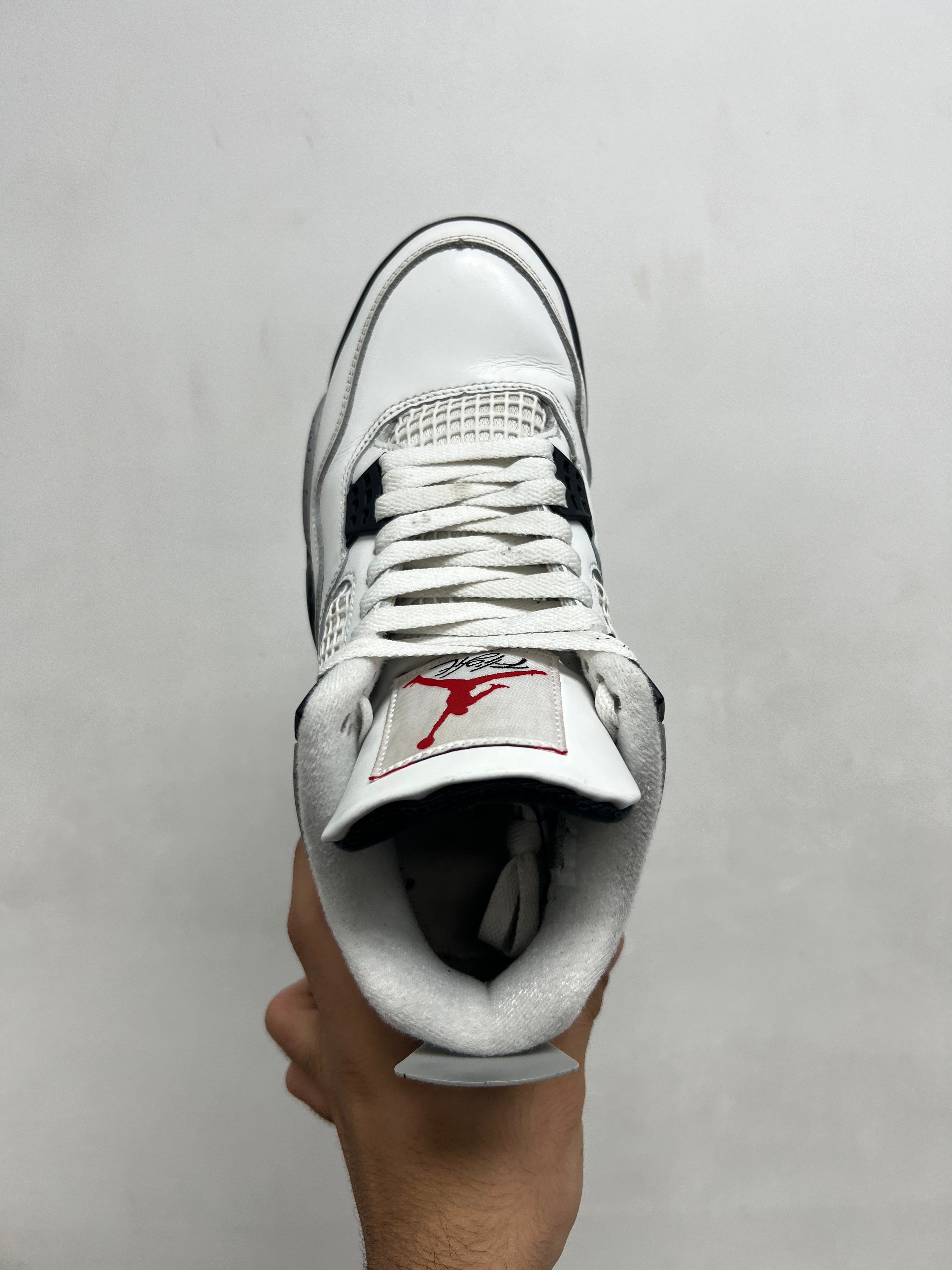 Jordan 4 White Cement Sneakers
