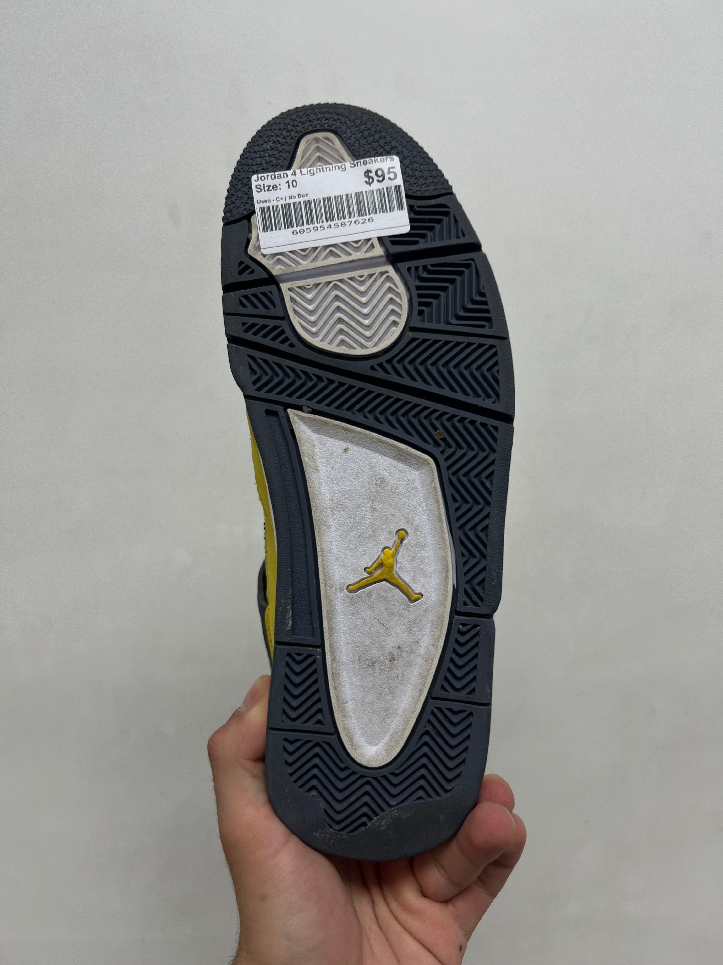 Jordan 4 Lightning Sneakers