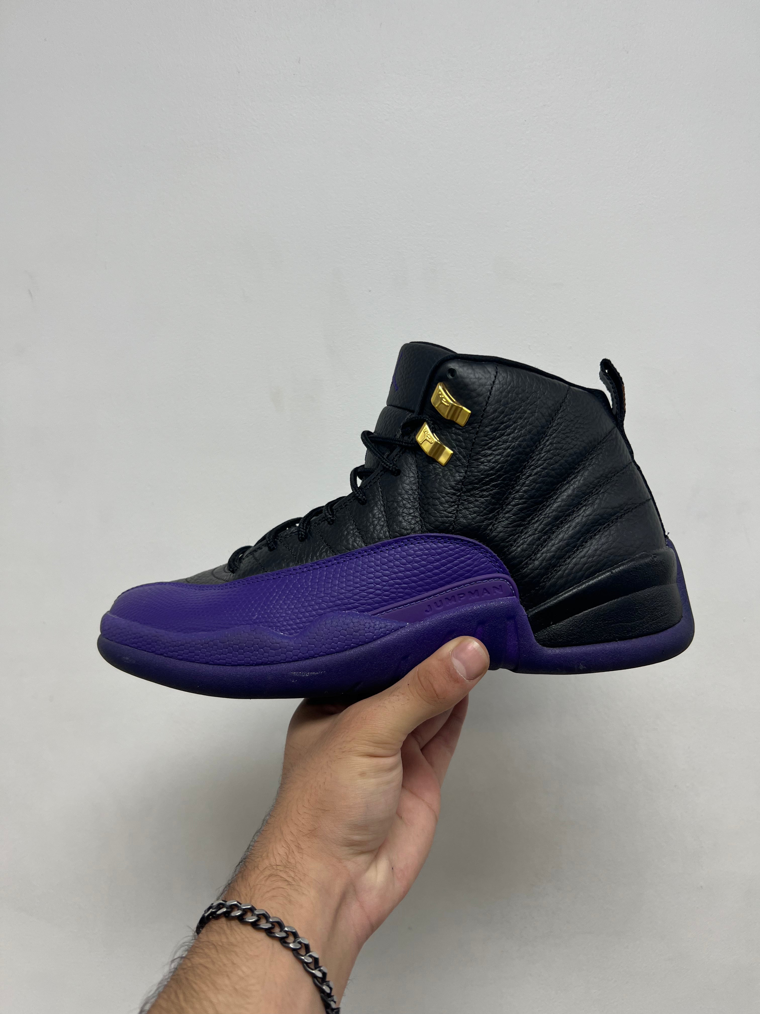 Jordan 12 Court Purple Sneakers